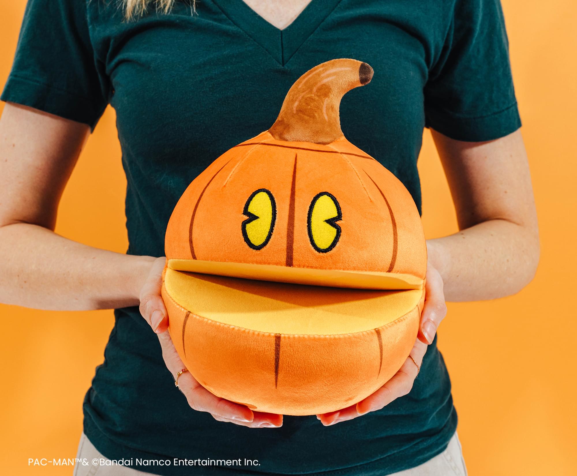 PAC-MAN PUMPKIN PAC-MAN 7-Inch Collector Plush