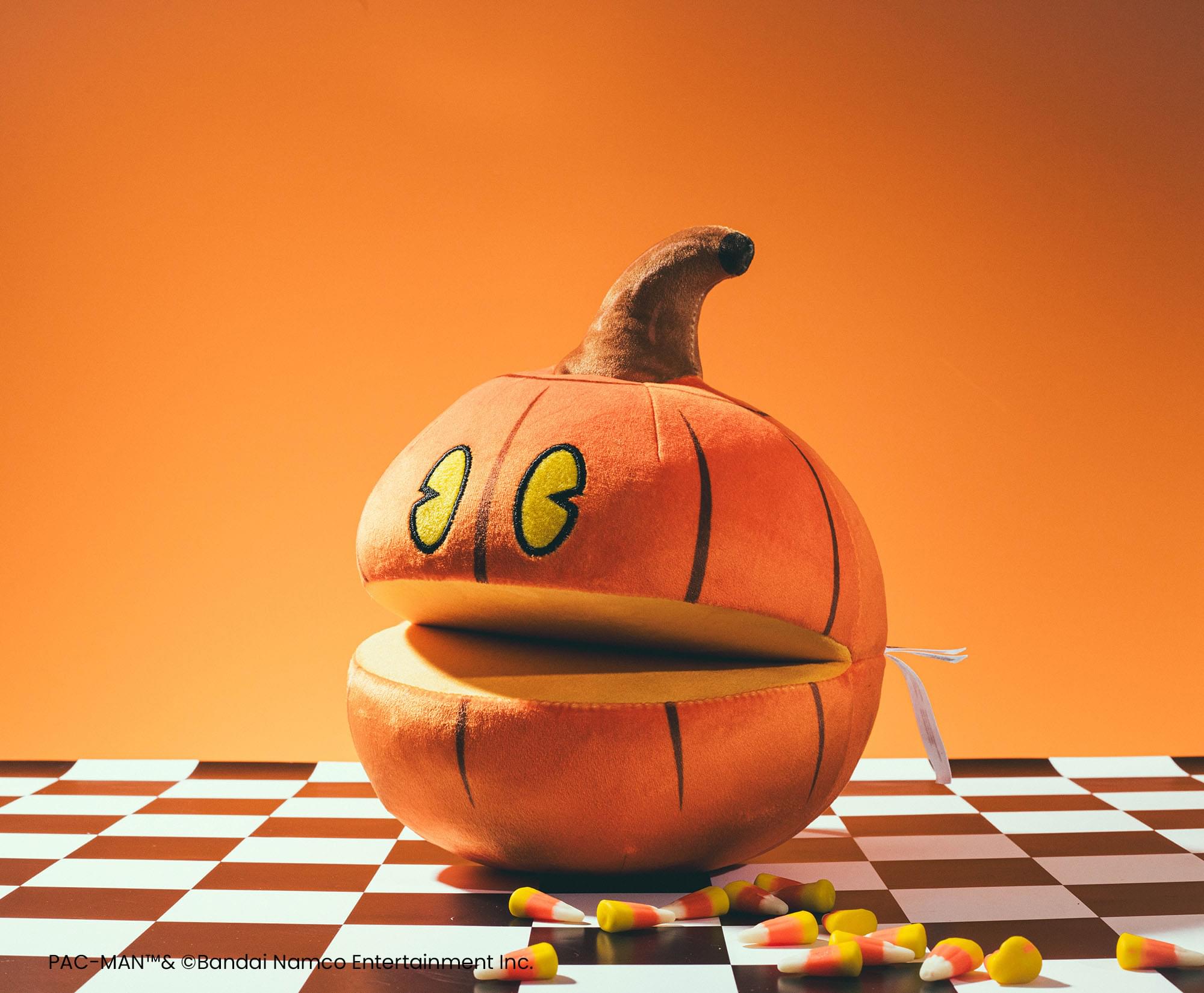 PAC-MAN PUMPKIN PAC-MAN 7-Inch Collector Plush