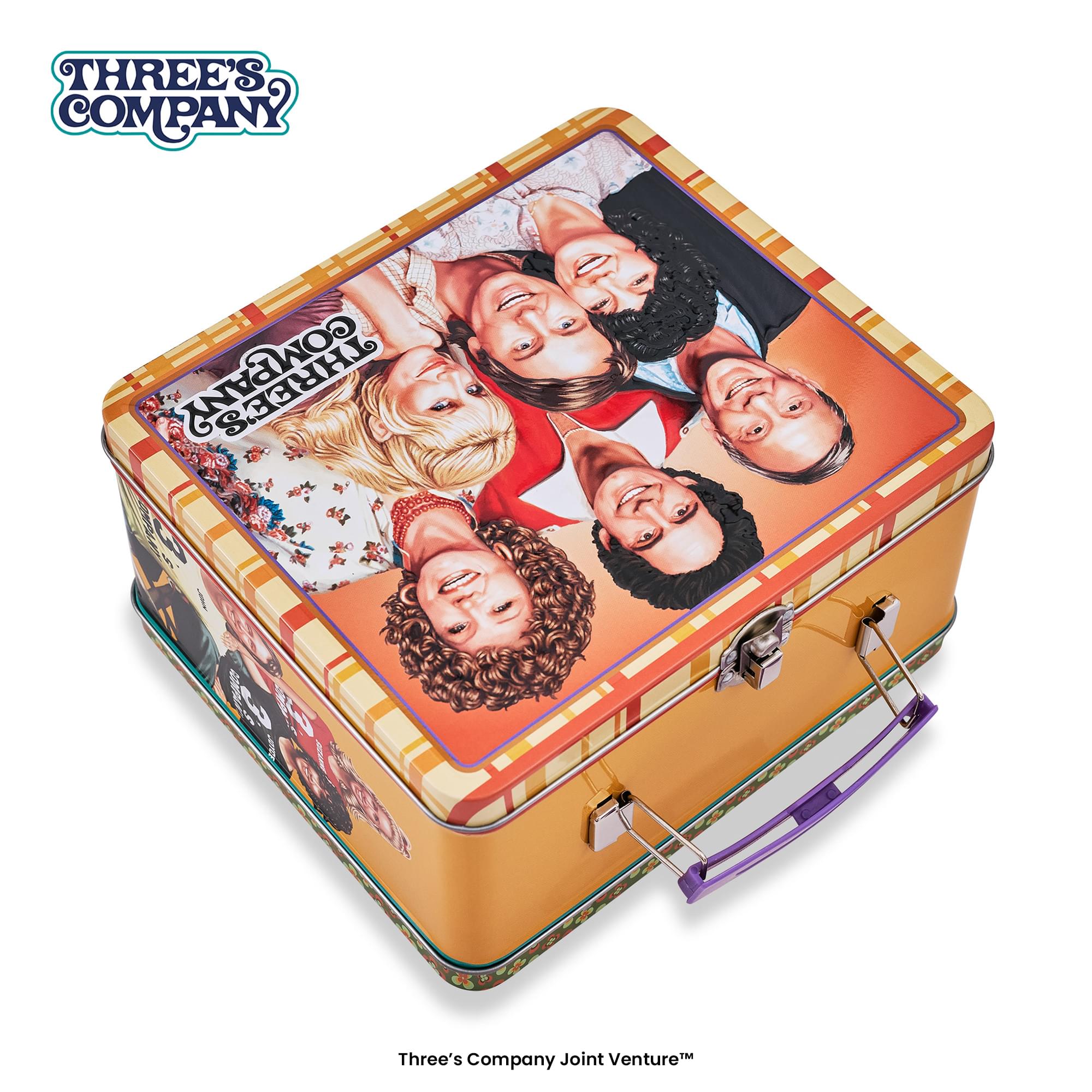 Three's Company Retro Metal Lunchbox