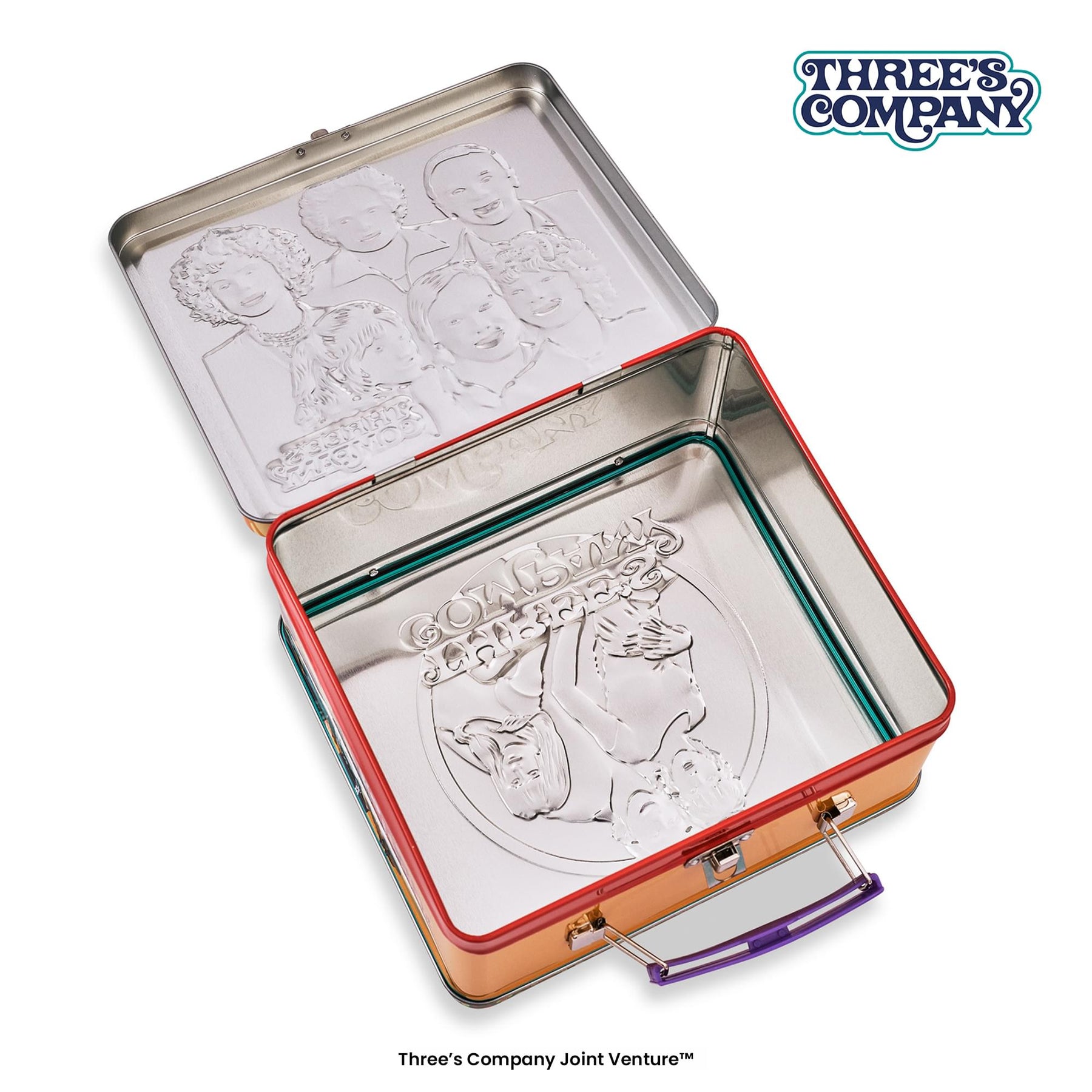 Three's Company Retro Metal Lunchbox