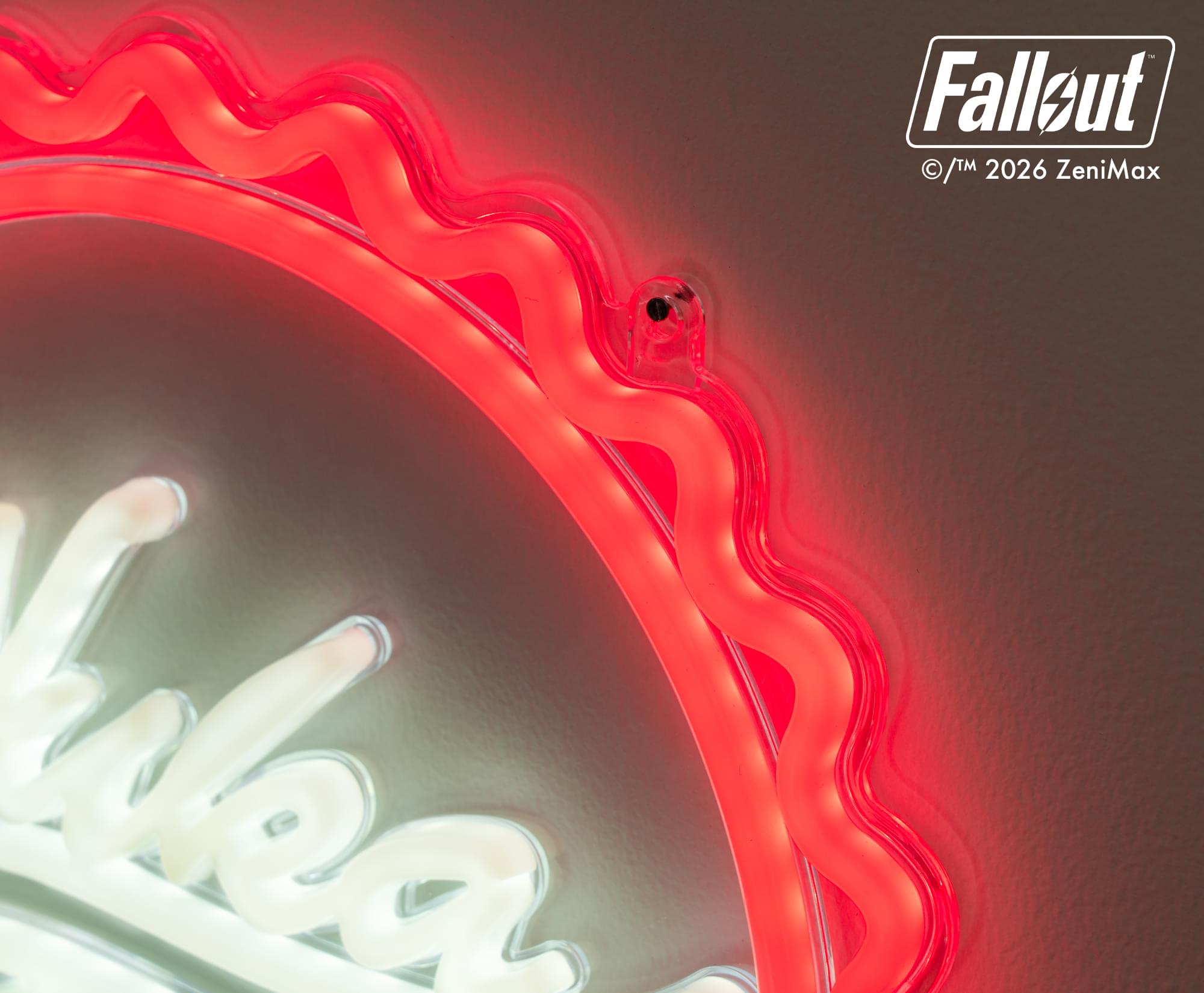 Fallout Nuka-Cola Bottle Cap Neon Wall Light | 12 x 12 Inches