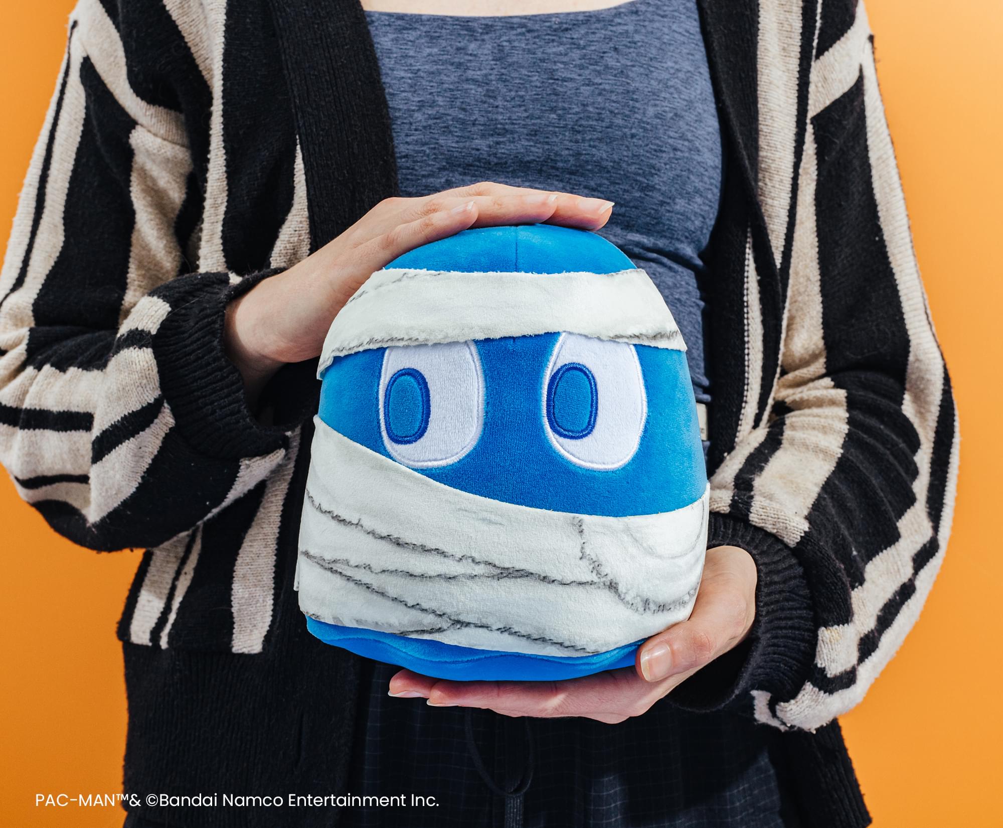 PAC-MAN Halloween MUMMY INKY 7-Inch Collector Plush