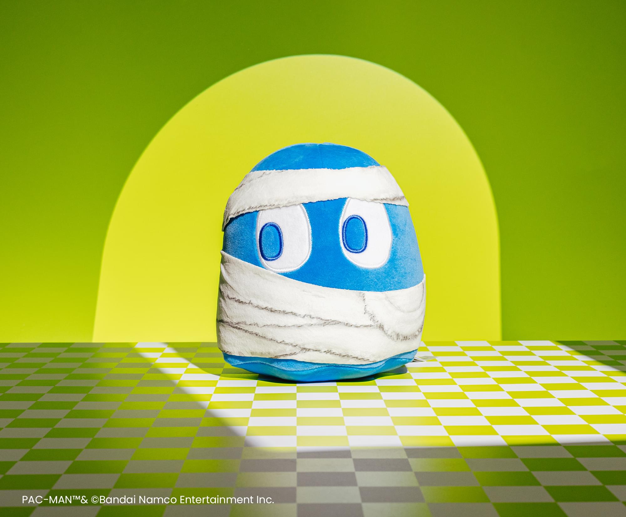 PAC-MAN Halloween MUMMY INKY 7-Inch Collector Plush