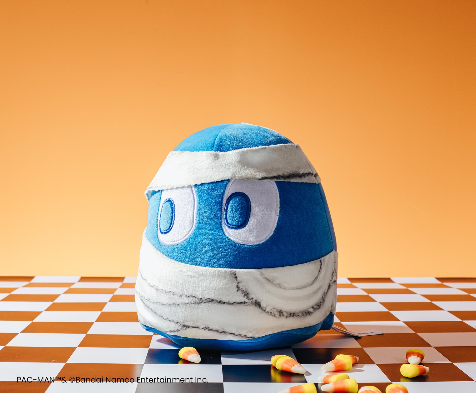 PAC-MAN Halloween MUMMY INKY 7-Inch Collector Plush