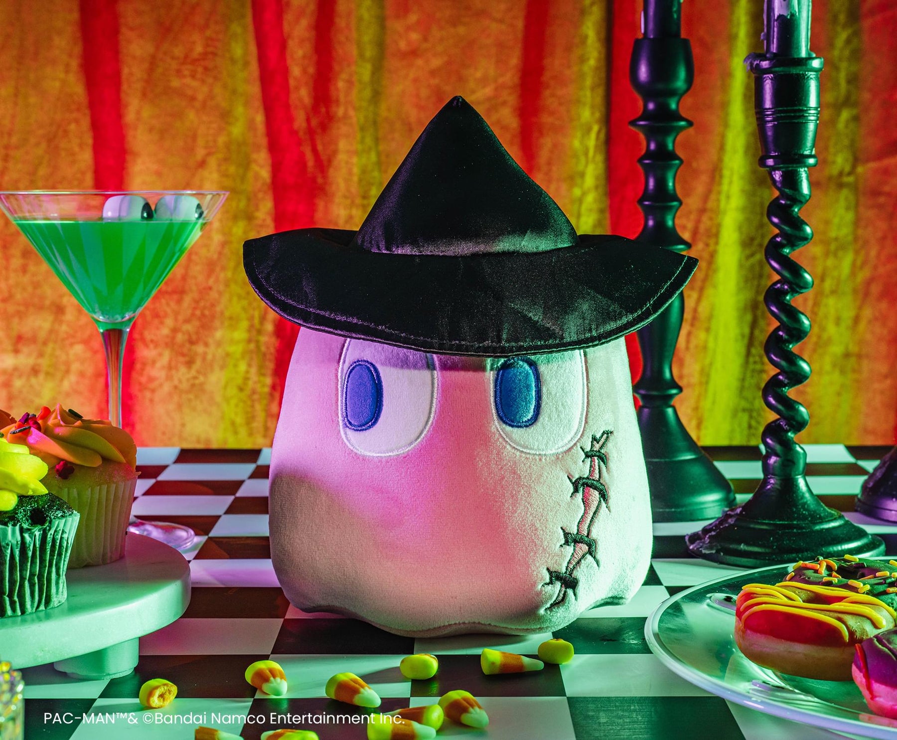 PAC-MAN WITCH PINKY 7-Inch Collector Plush