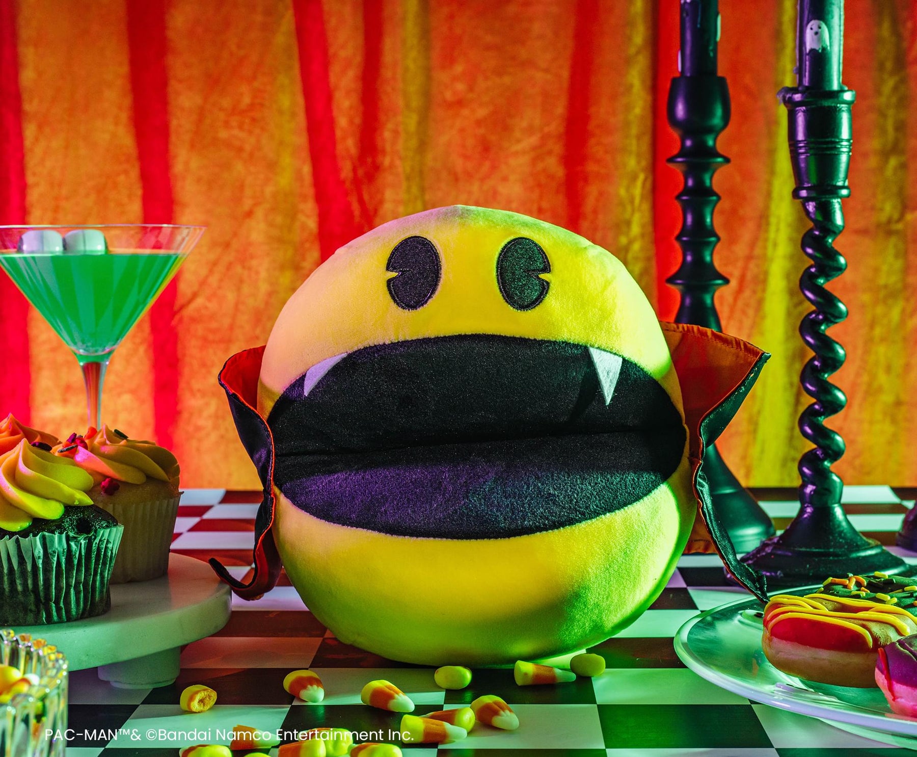 PAC-MAN VAMPIRE PAC-MAN 7-Inch Collector Plush