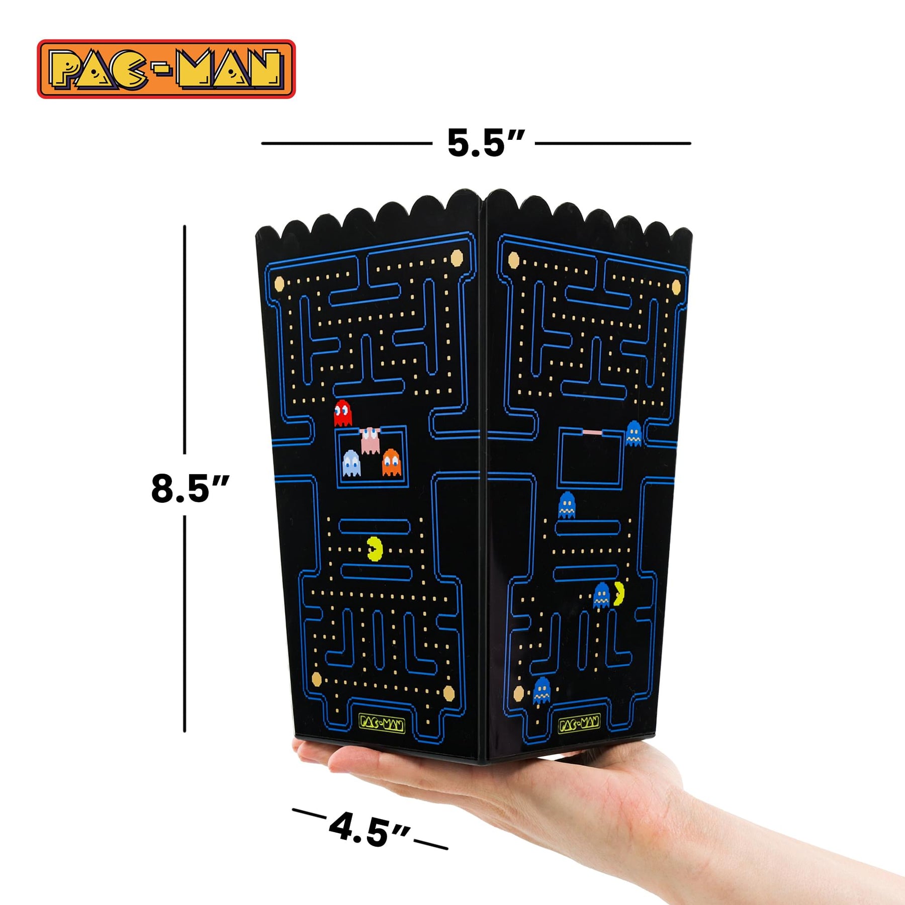 PAC-MAN Maze Popcorn Storage Bucket | Set of 2