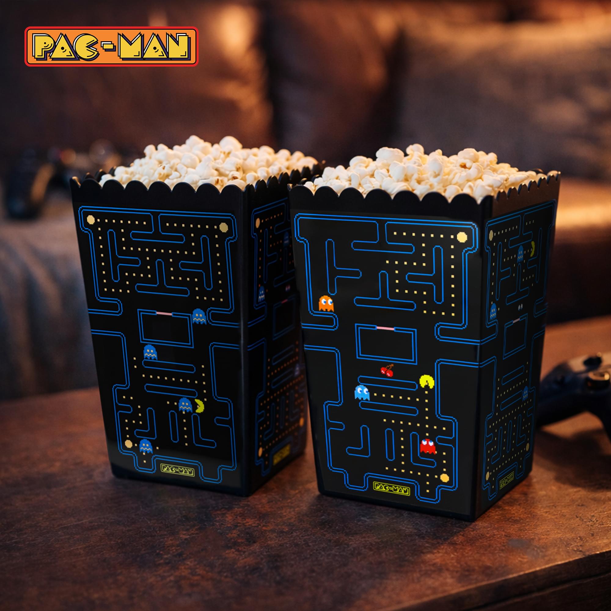 PAC-MAN Maze Popcorn Storage Bucket | Set of 2