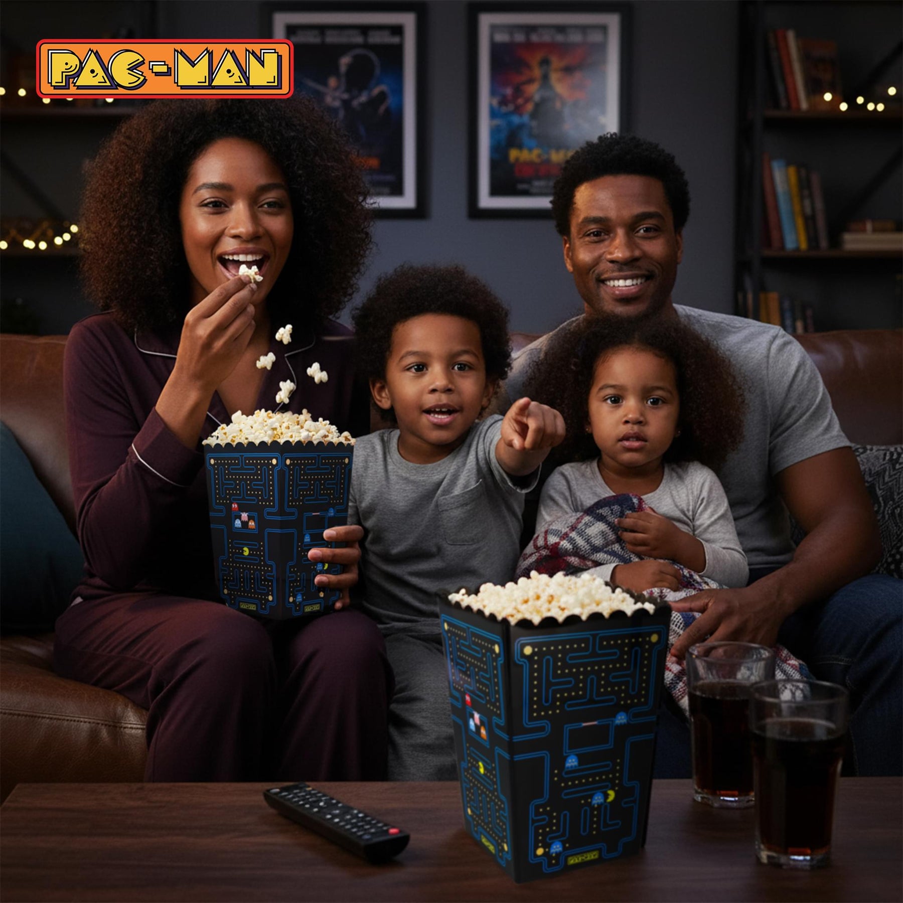 PAC-MAN Maze Popcorn Storage Bucket | Set of 2