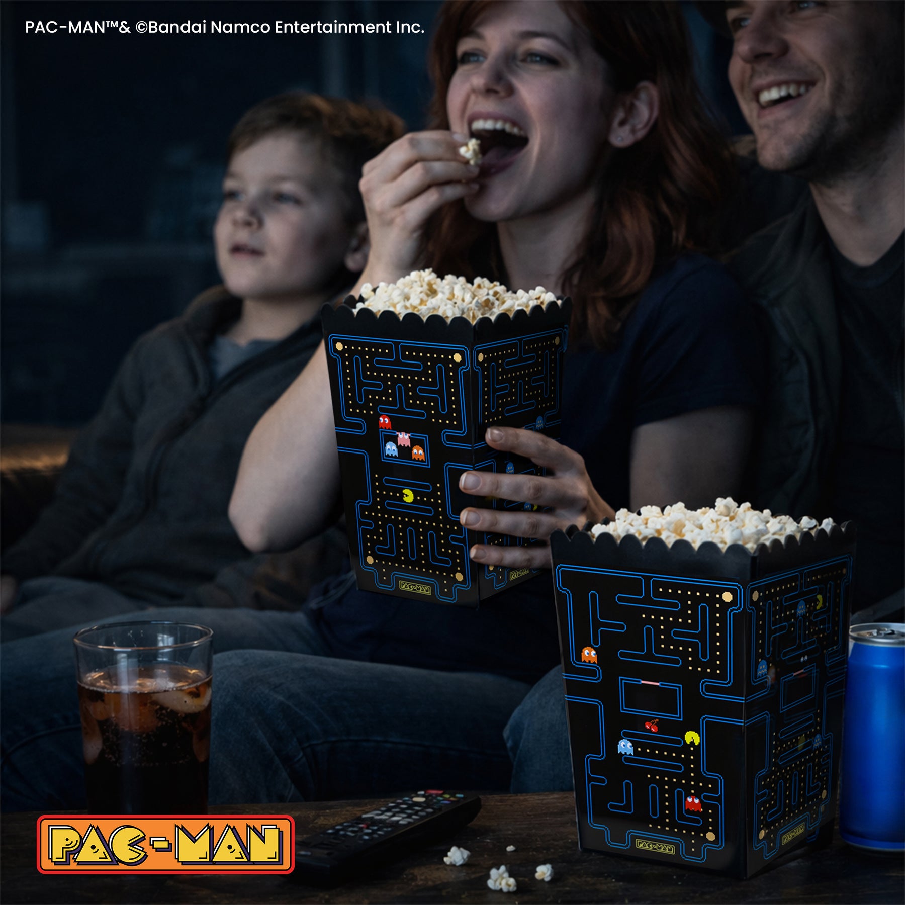 PAC-MAN Maze Popcorn Storage Bucket | Set of 2