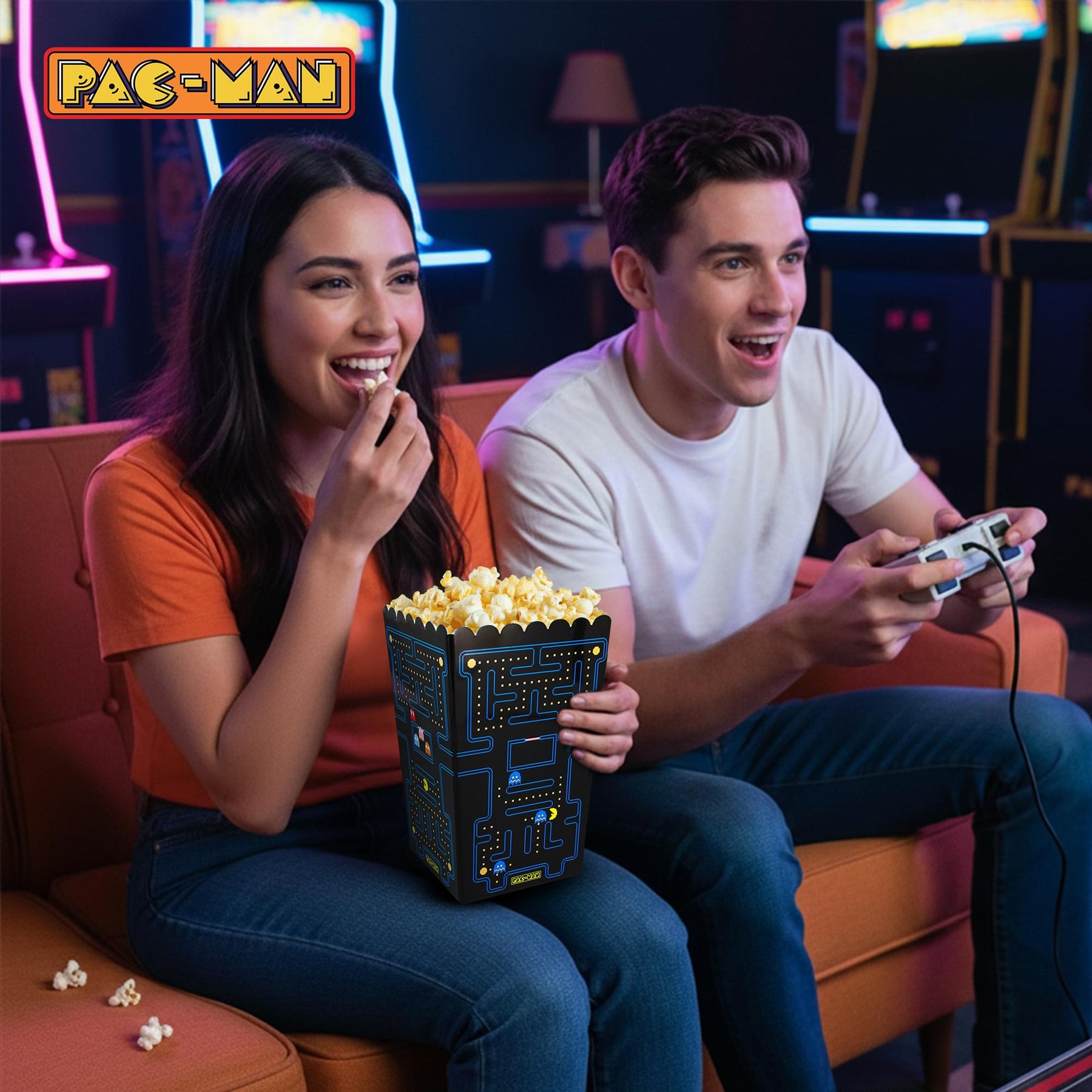 PAC-MAN Maze Popcorn Bucket | Holds 3 Liters
