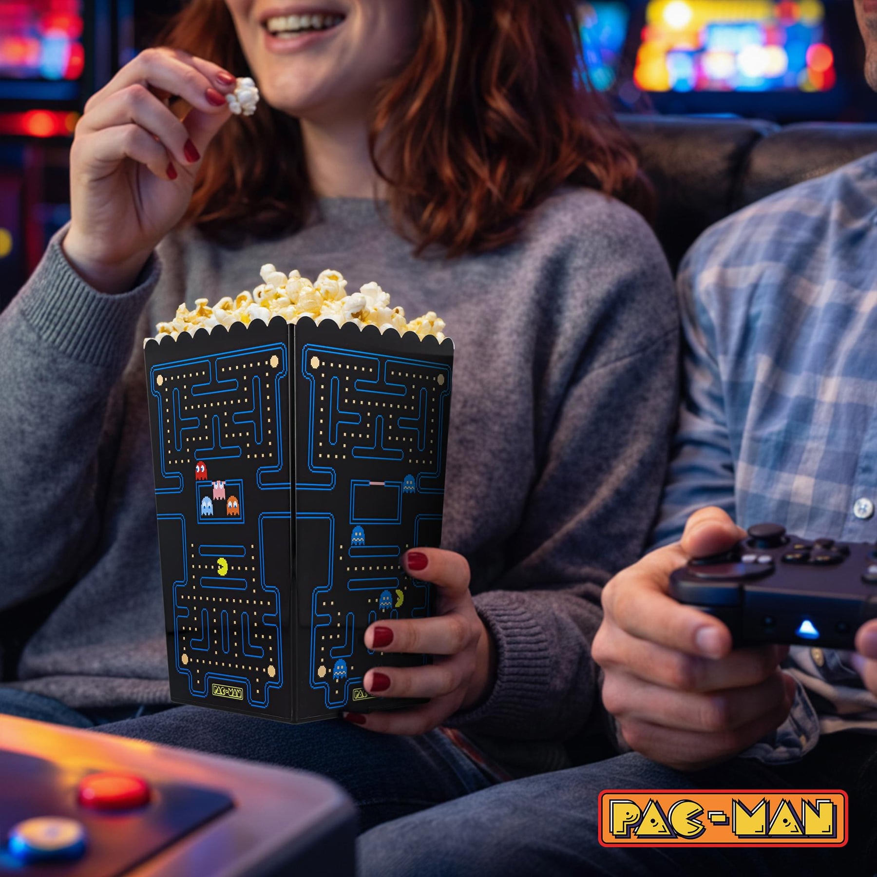 PAC-MAN Maze Popcorn Bucket | Holds 3 Liters