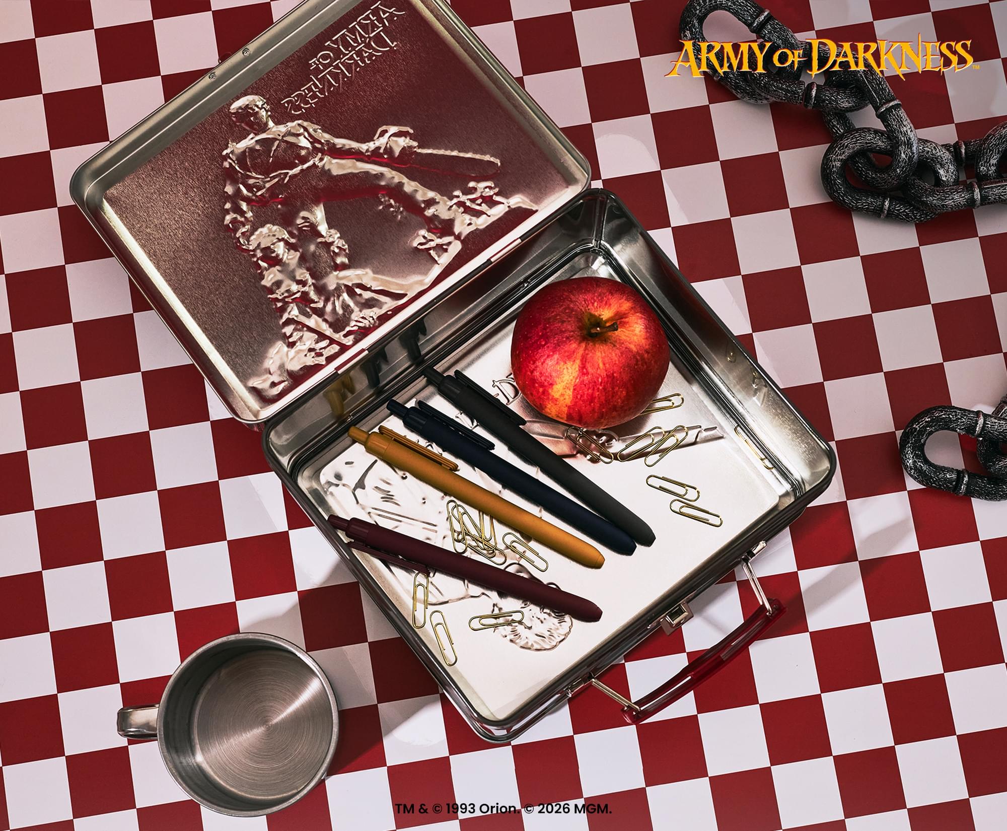 Army Of Darkness Retro Metal Lunchbox