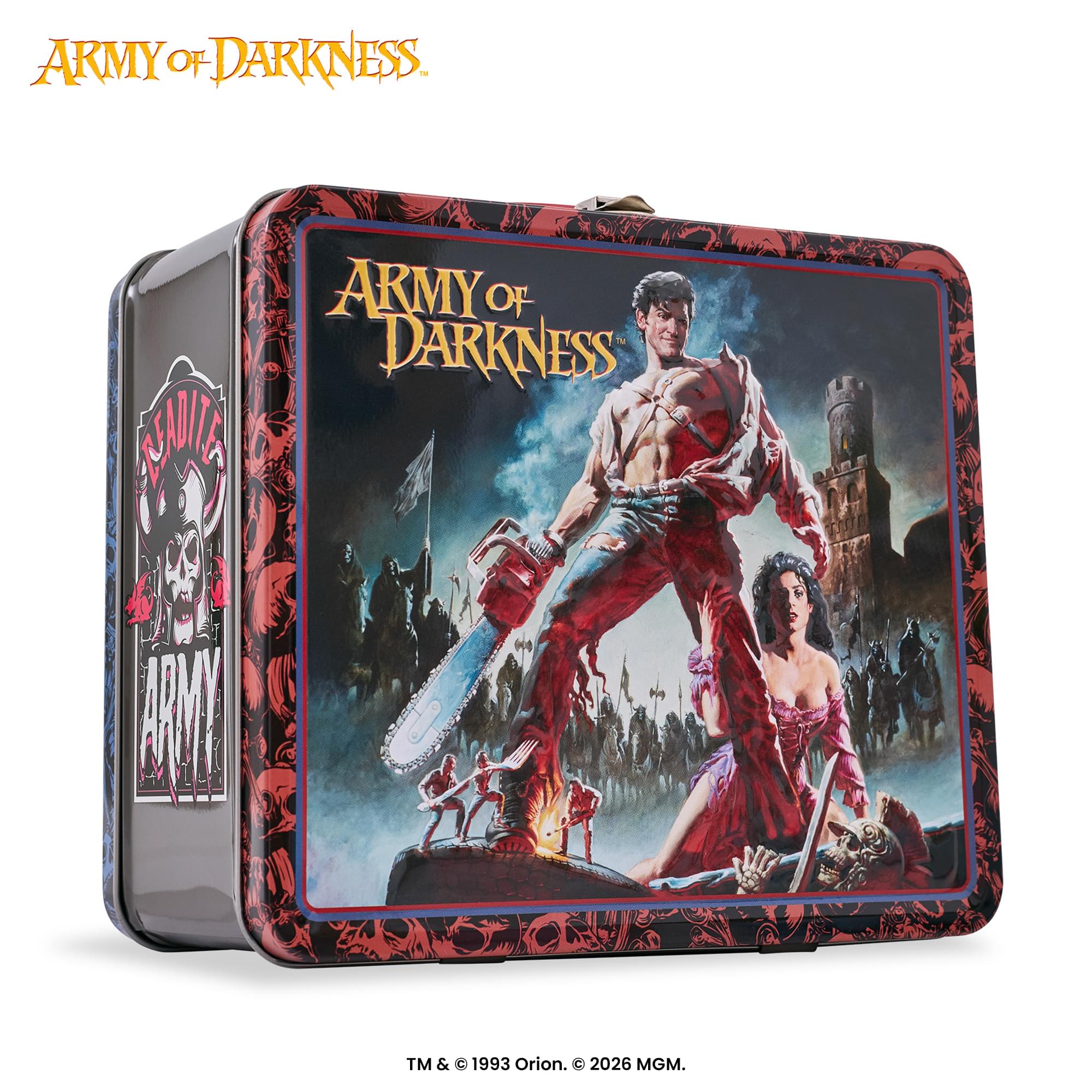 Army Of Darkness Retro Metal Lunchbox