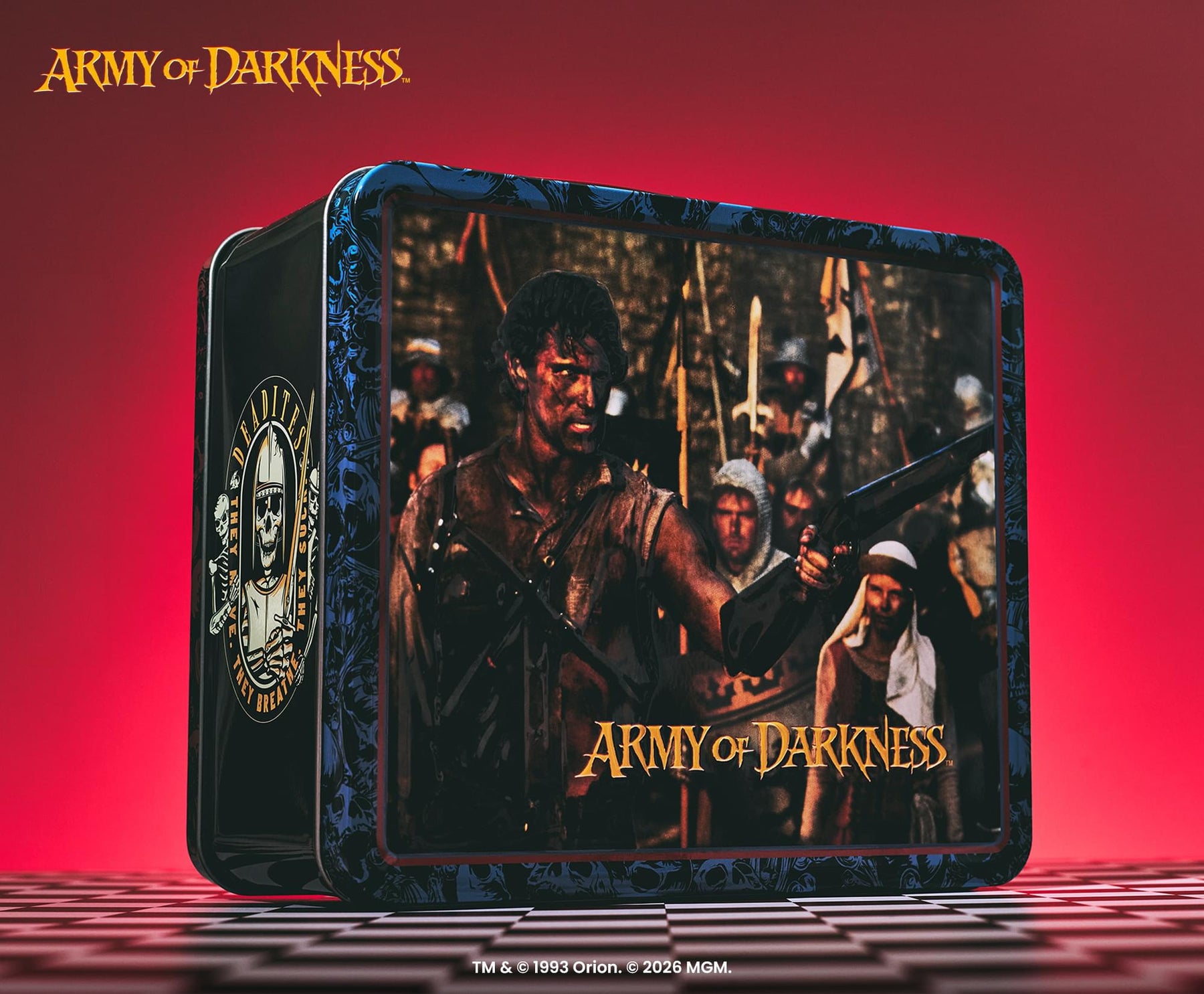 Army Of Darkness Retro Metal Lunchbox