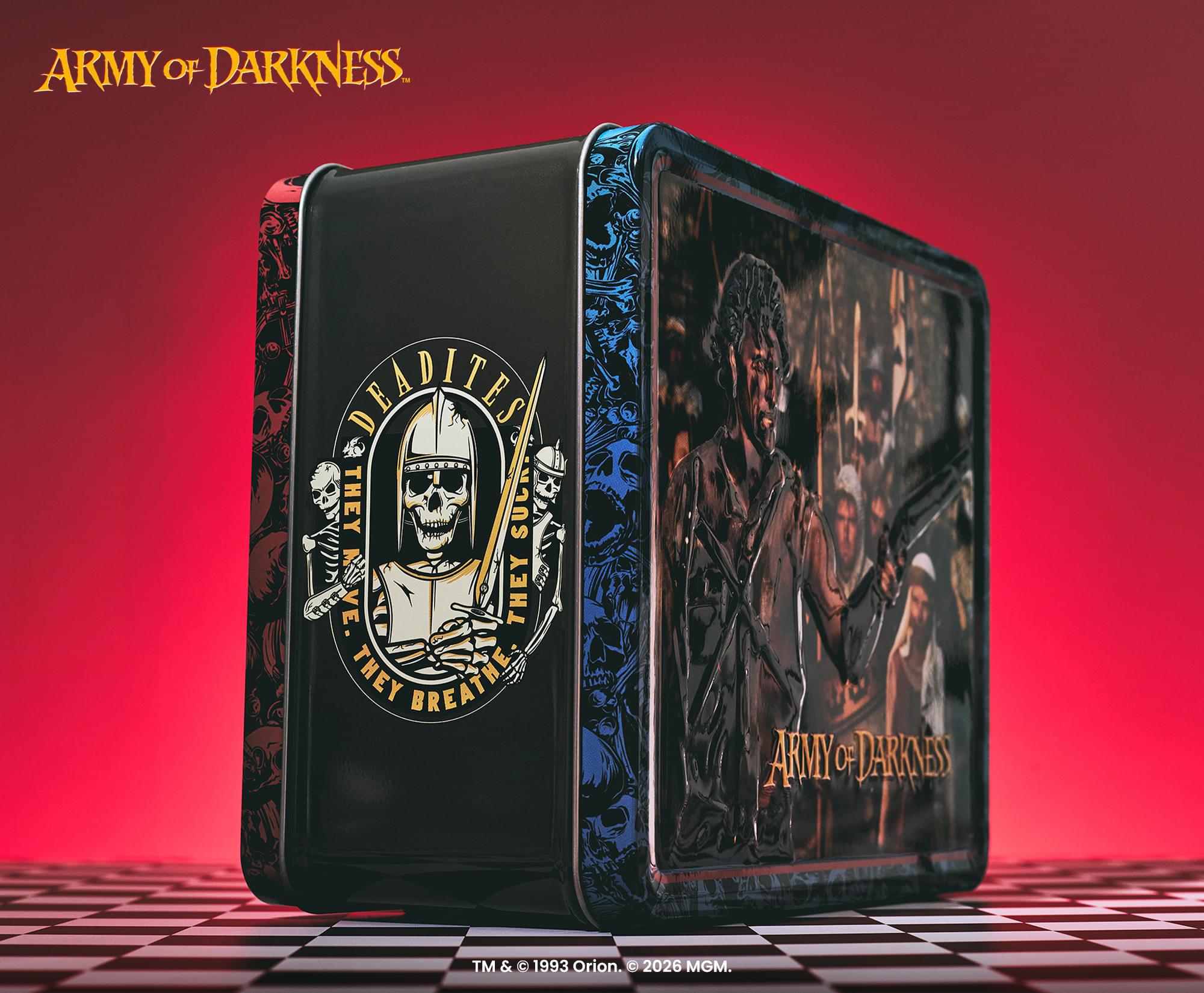 Army Of Darkness Retro Metal Lunchbox