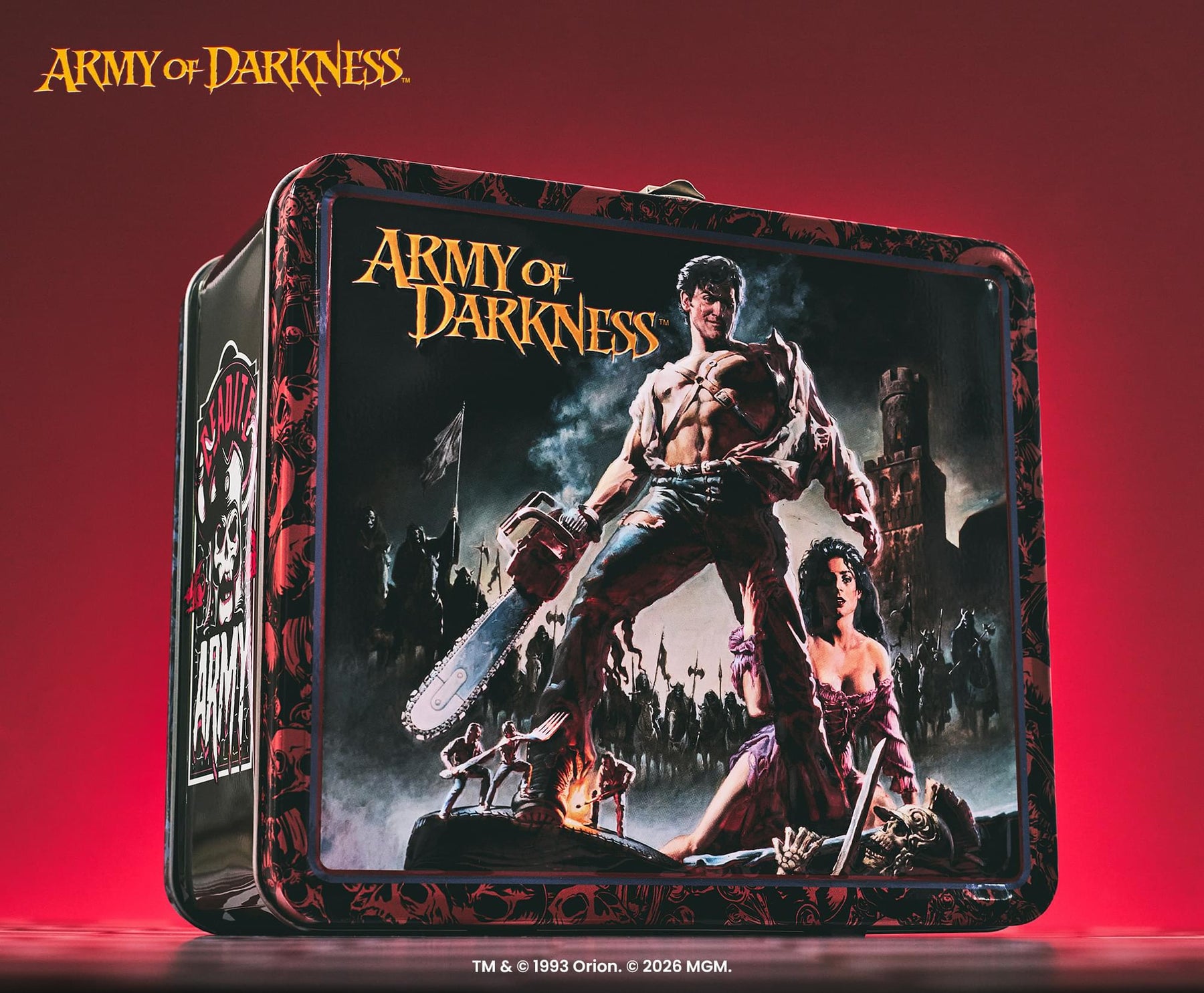 Army Of Darkness Retro Metal Lunchbox