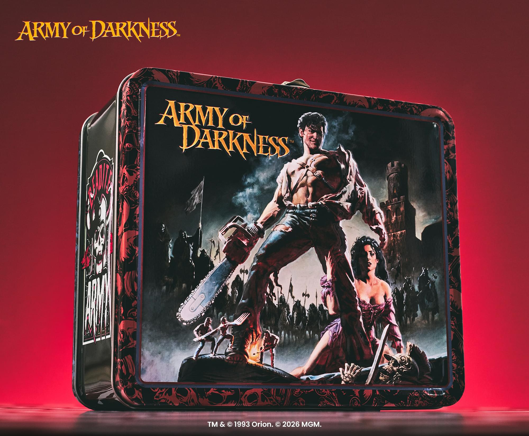 Army Of Darkness Retro Metal Lunchbox