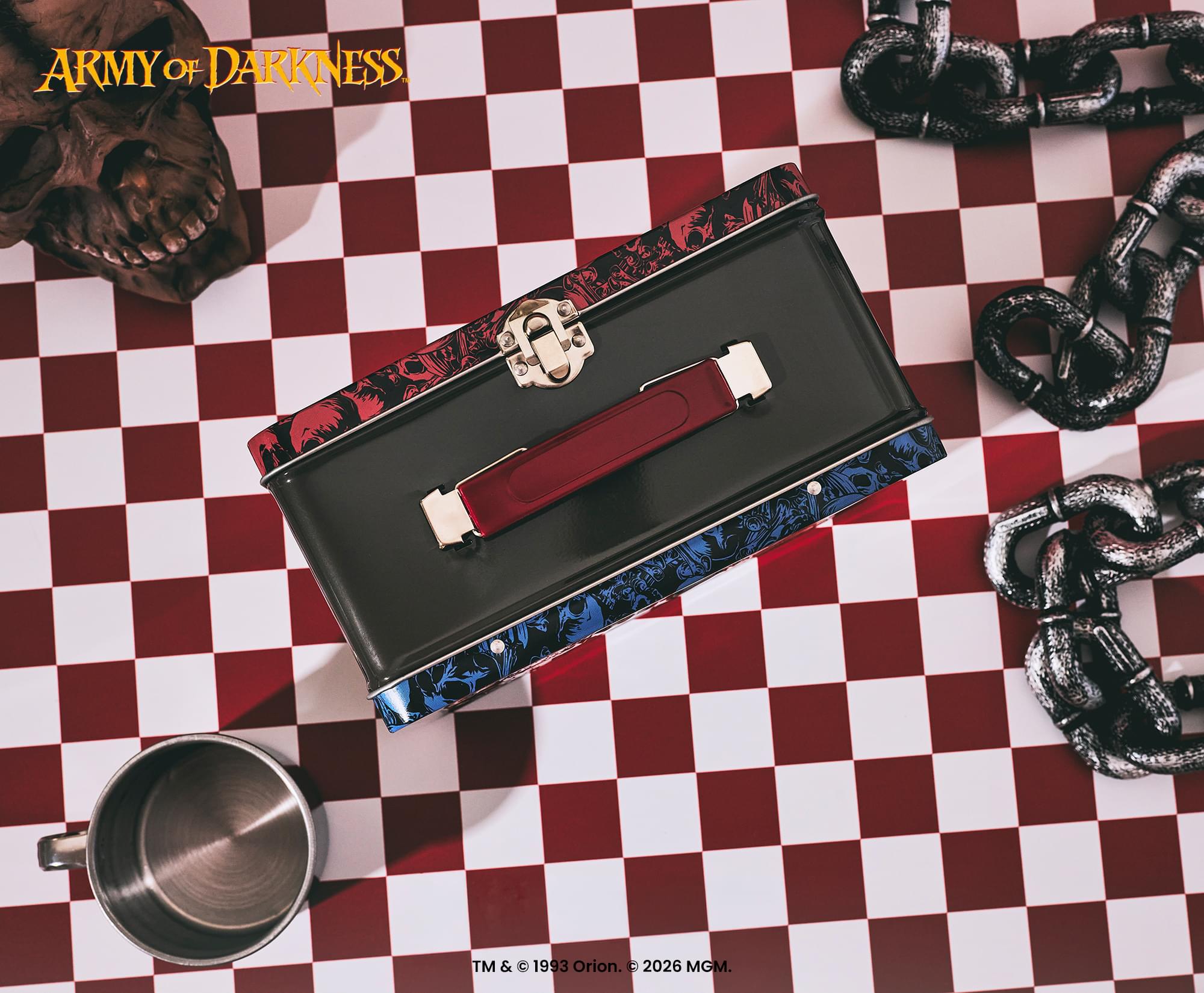Army Of Darkness Retro Metal Lunchbox