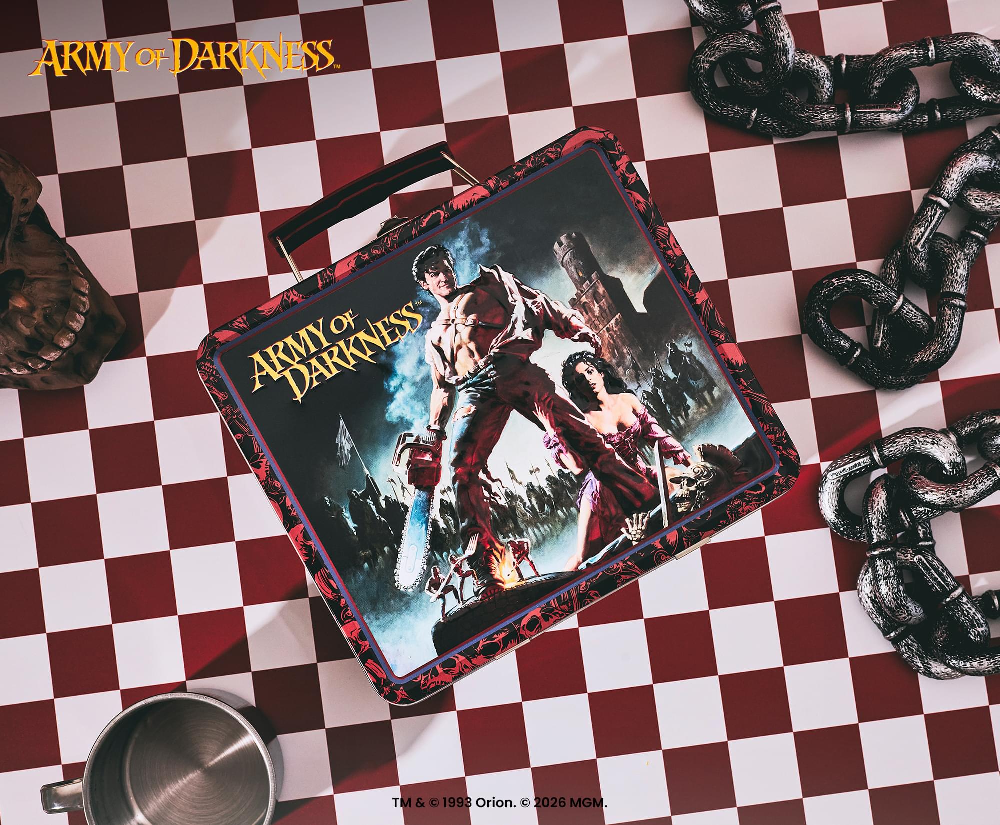Army Of Darkness Retro Metal Lunchbox