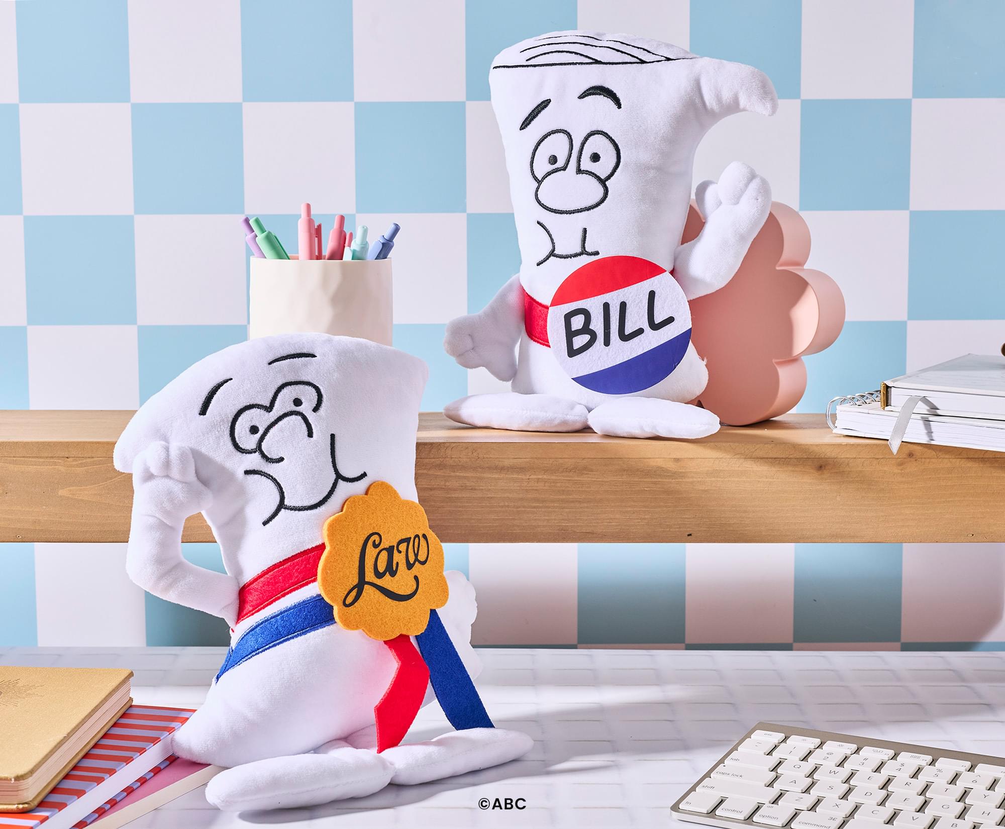Schoolhouse Rock! Bill 9.5-Inch Collector Plush