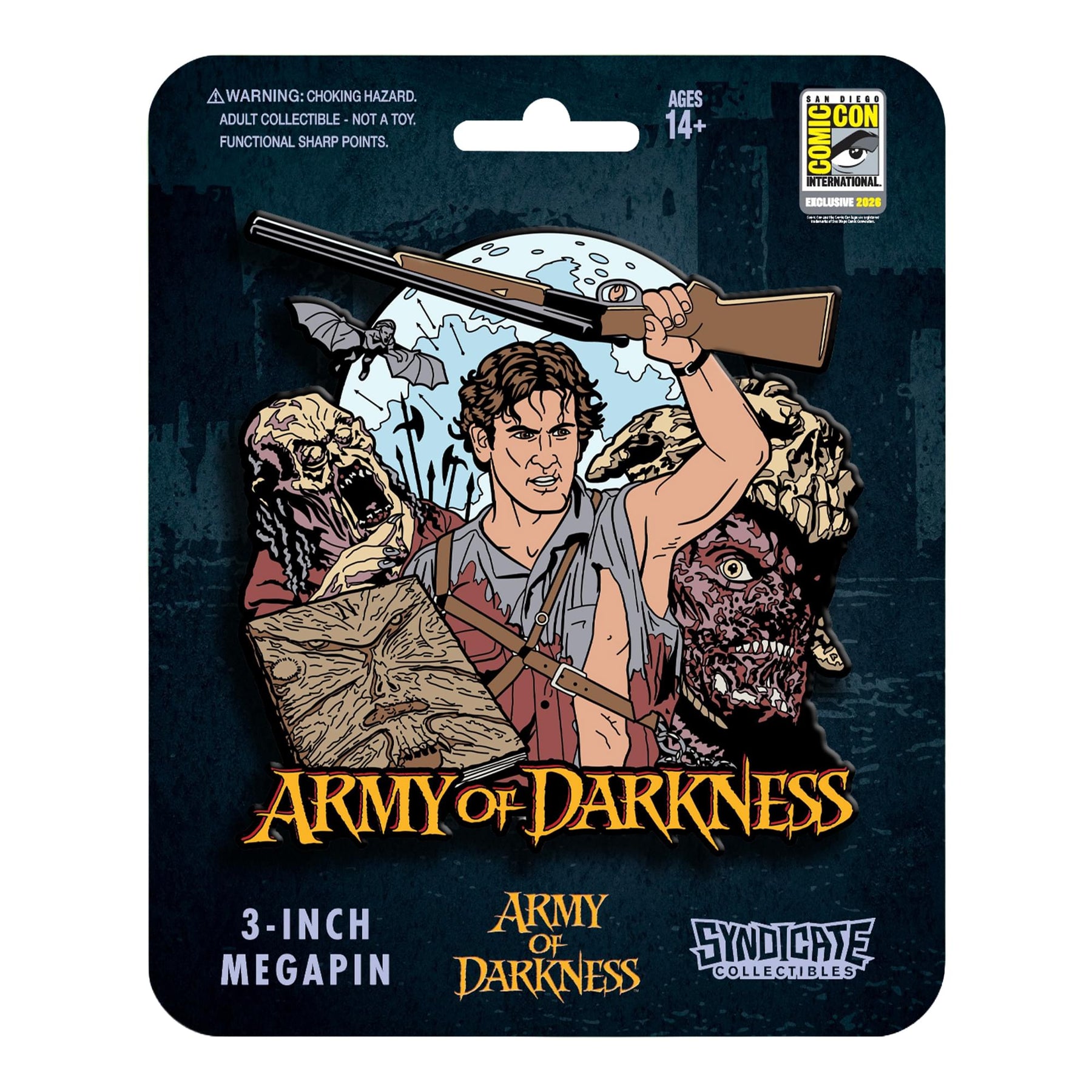Army Of Darkness 3-Inch Enamel Mega Pin