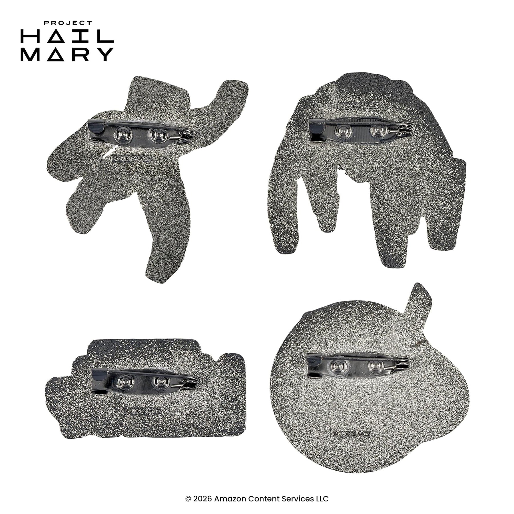 Project Hail Mary 4-Piece Enamel Pin Set