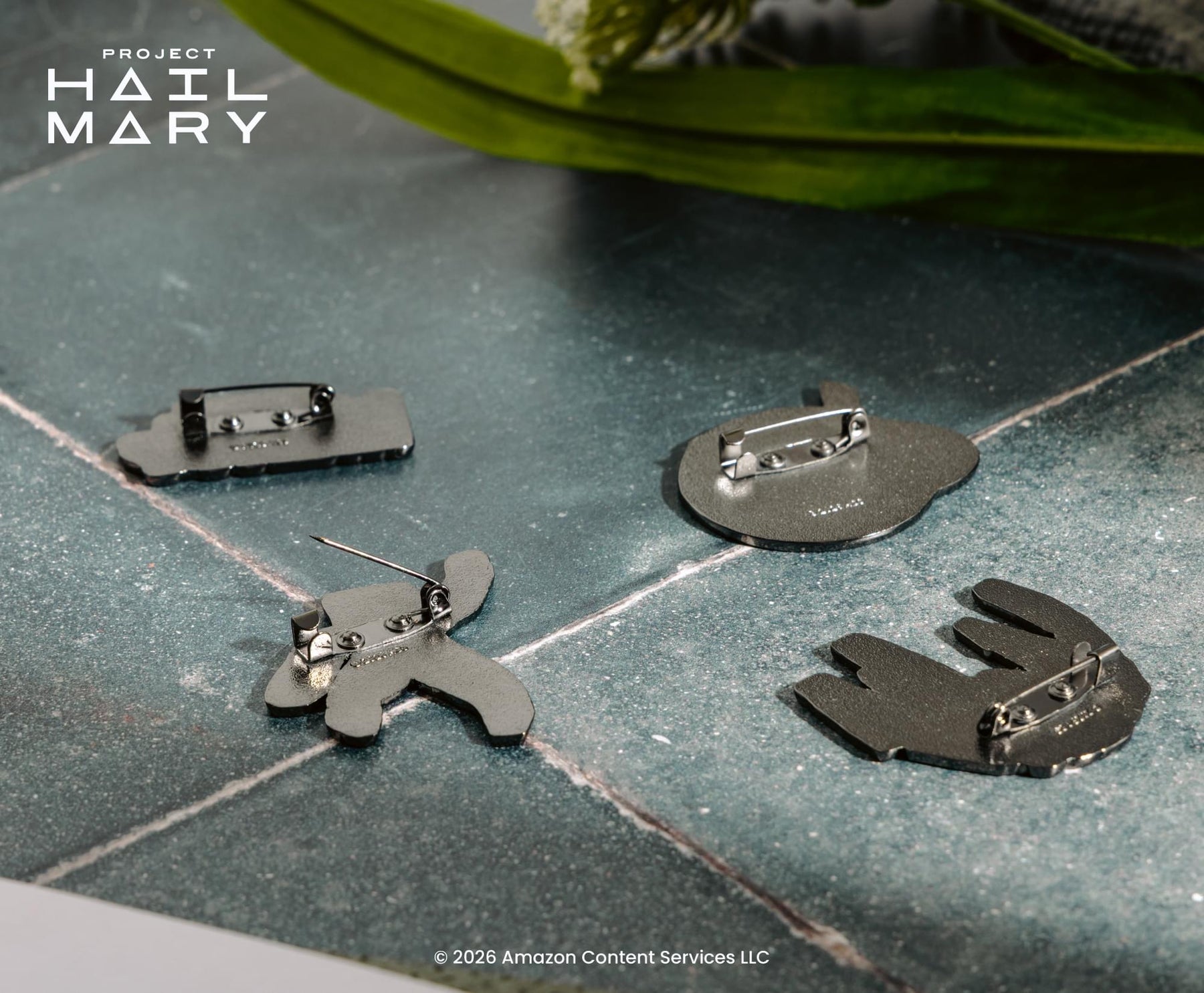 Project Hail Mary 4-Piece Enamel Pin Set