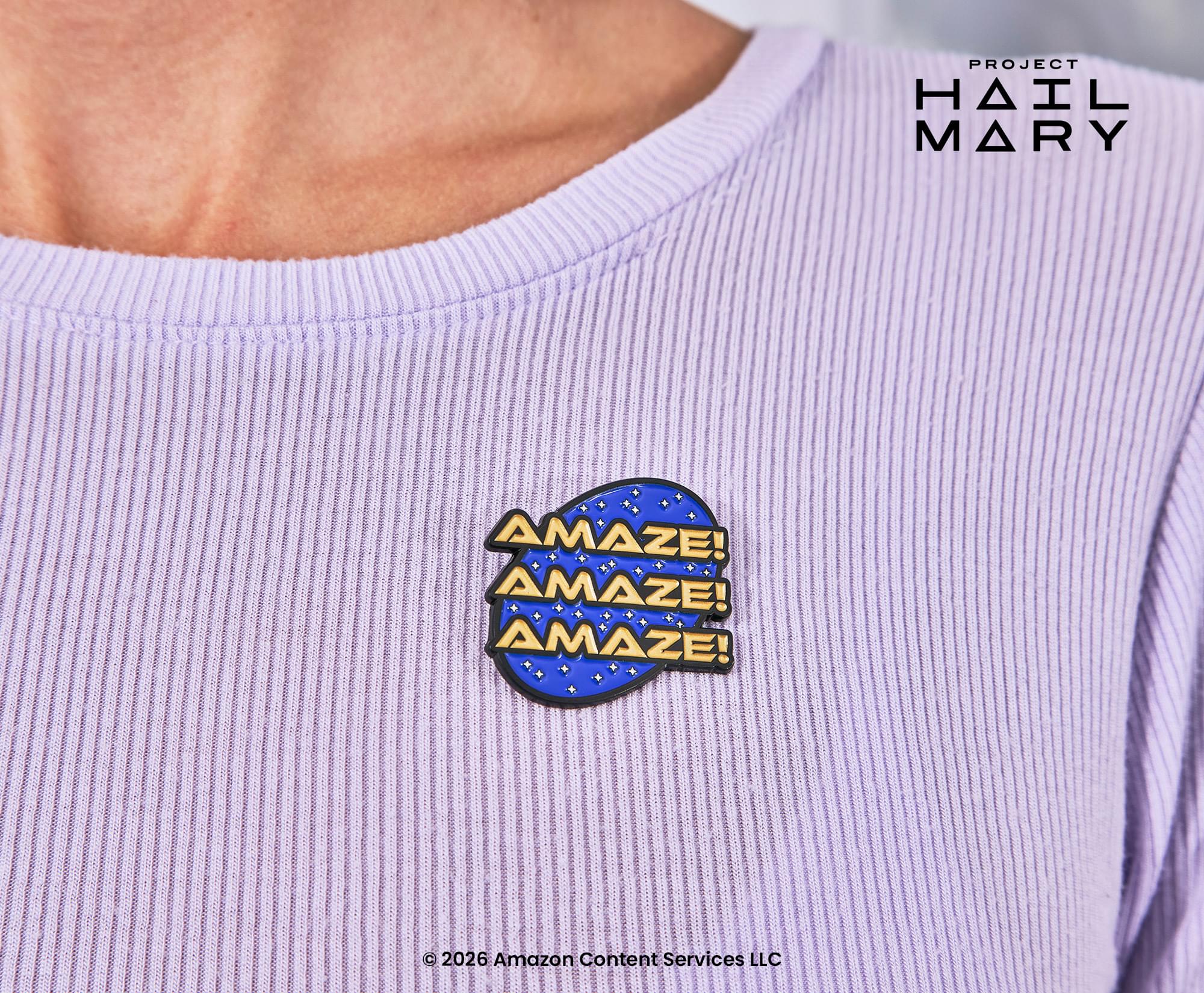 Project Hail Mary Icons 4-Piece Enamel Pin Set