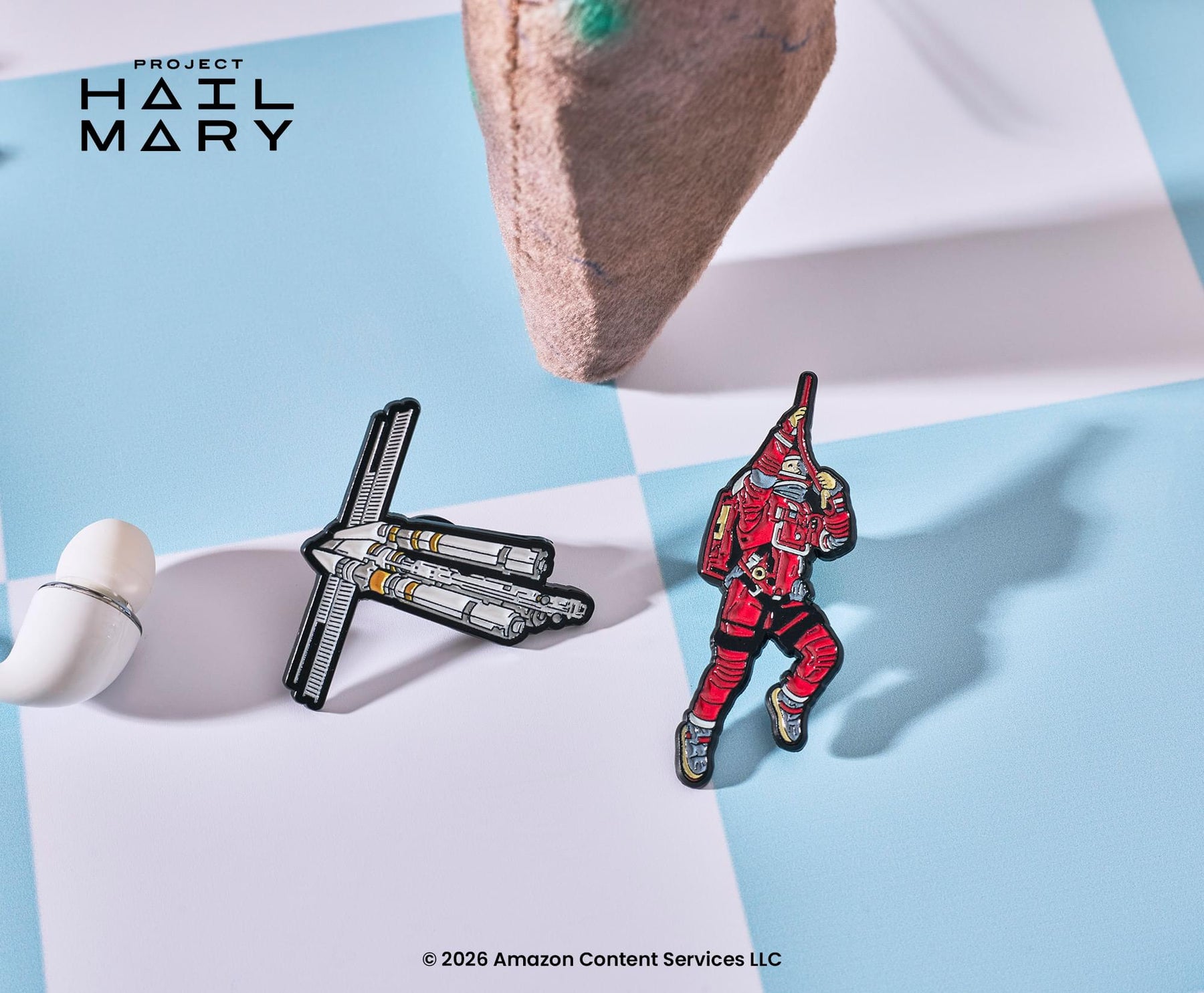Project Hail Mary Icons 4-Piece Enamel Pin Set