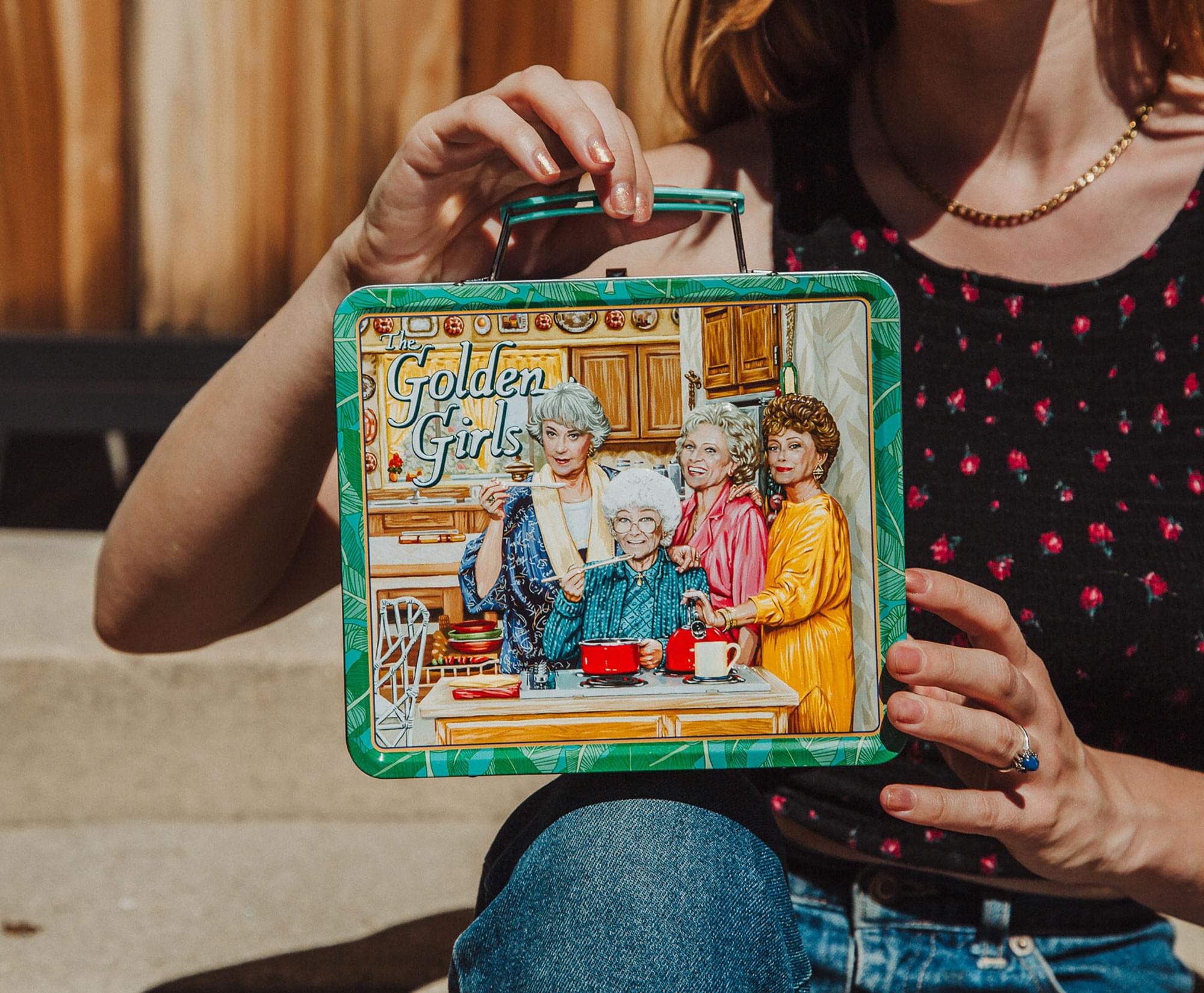 The Golden Girls Cast Retro Metal Lunchbox | Toynk Exclusive