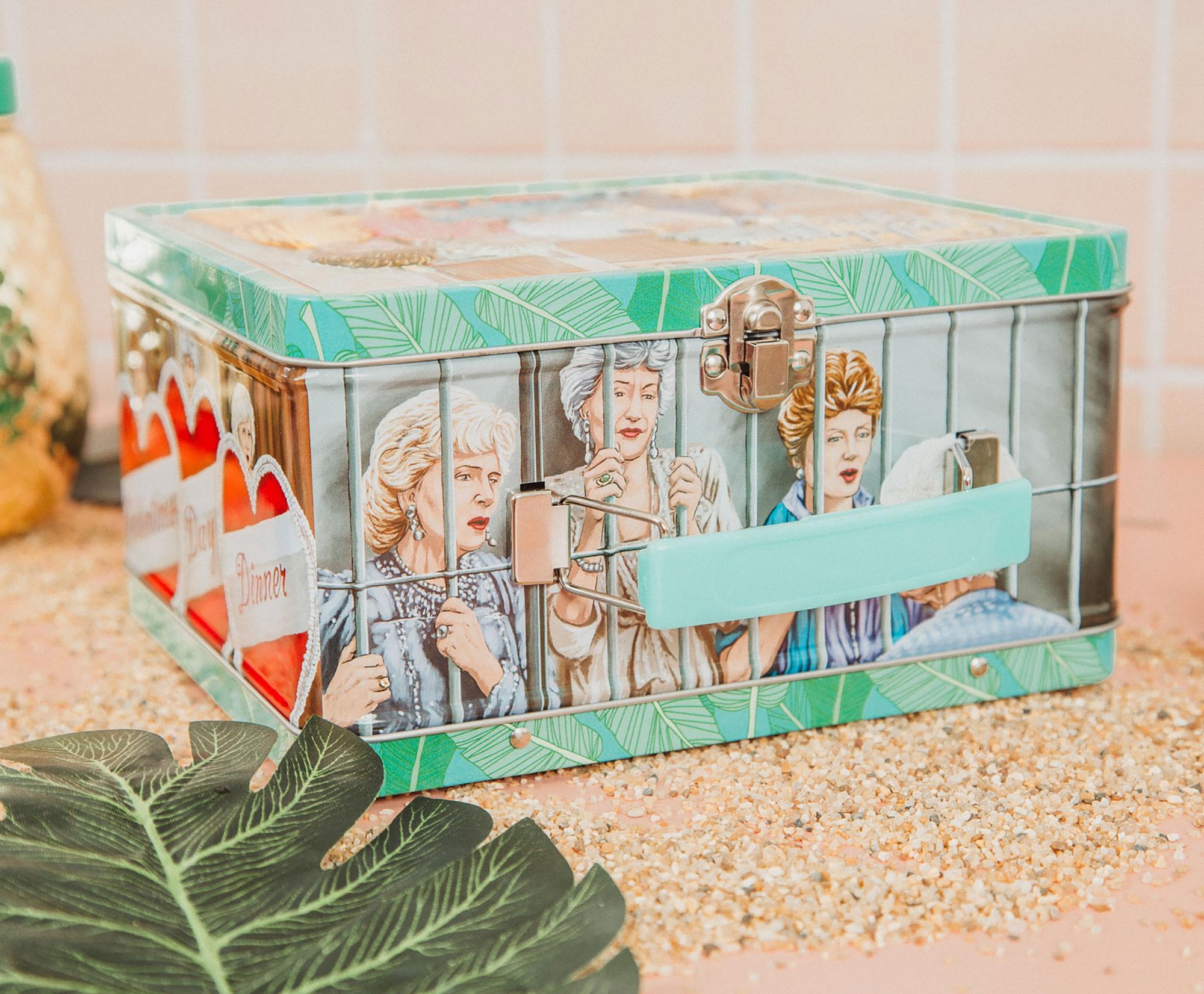 The Golden Girls Cast Retro Metal Lunchbox | Toynk Exclusive