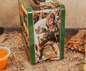 LOST Cast Metal Tin Lunch Box Tote | 8 x 7 x 4 Inches