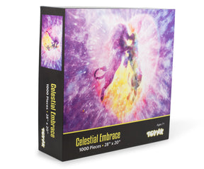 Celestial Embrace Lion Puzzle For Adults And Kids | 1000 Piece Jigsaw Puzzle