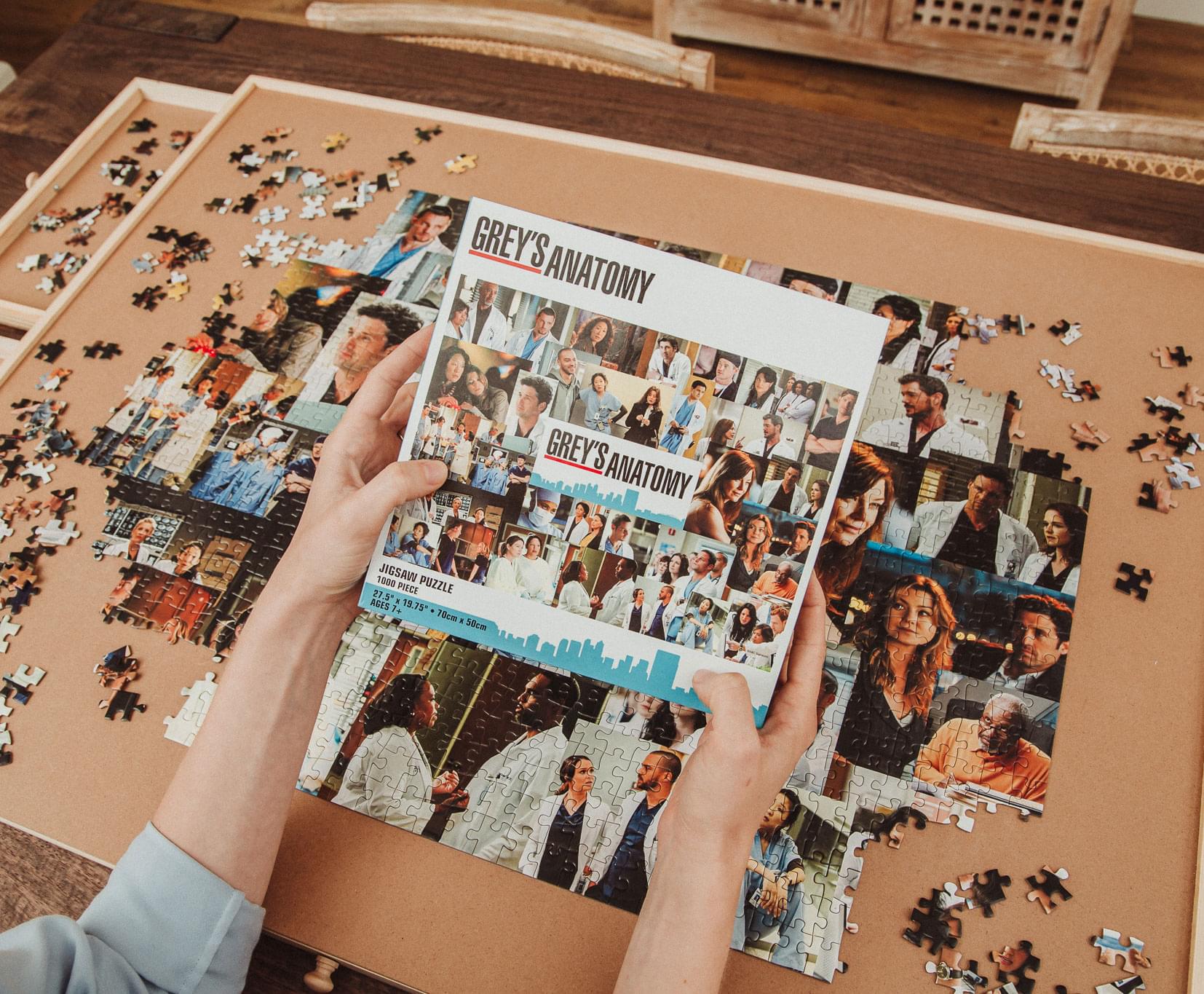 Grey's Anatomy Collage 1000 Piece Jigsaw Puzzle