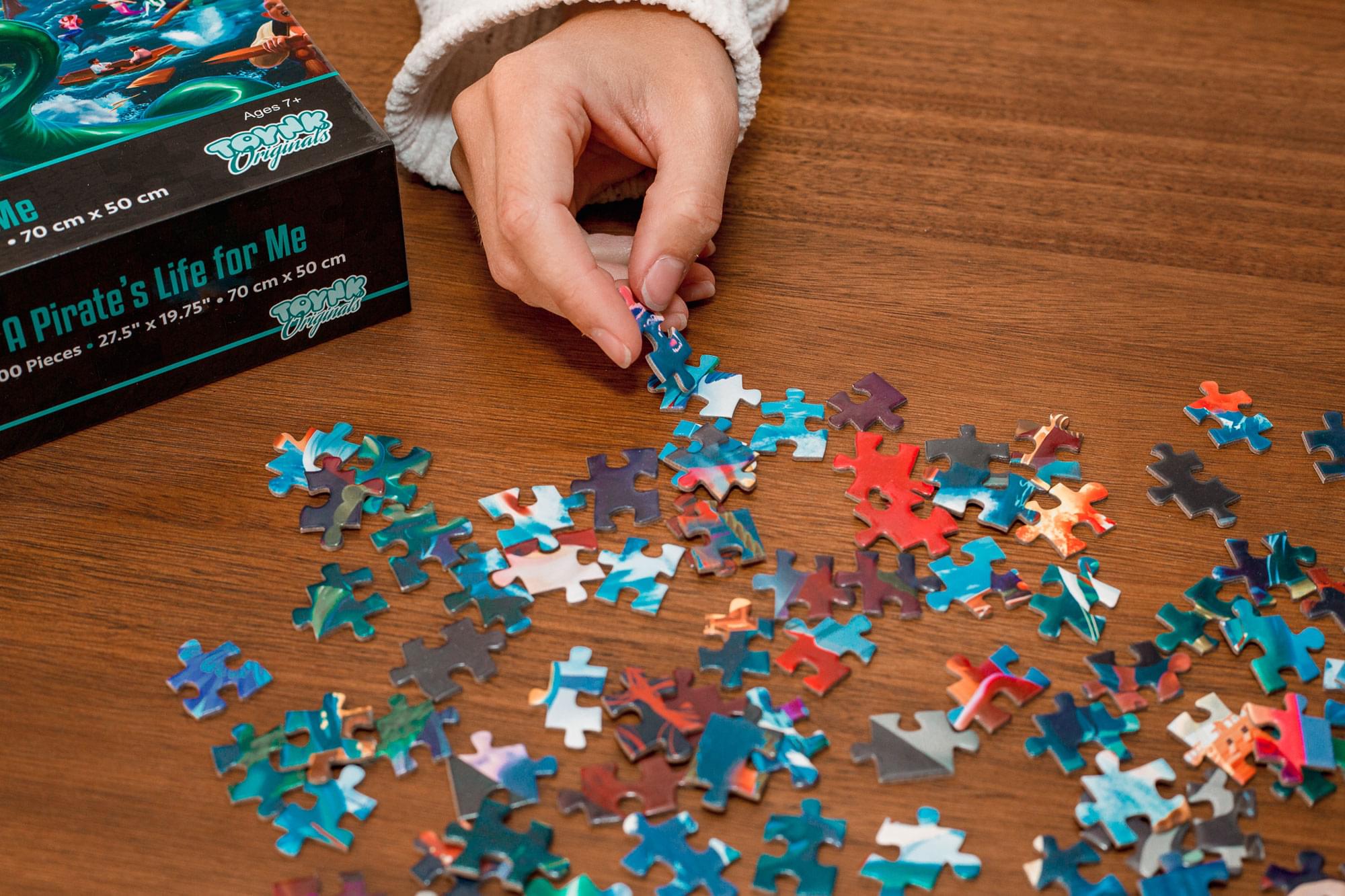 A Pirate's Life for Me! Fantasy Adventure Puzzle | 1000 Piece Jigsaw Puzzle