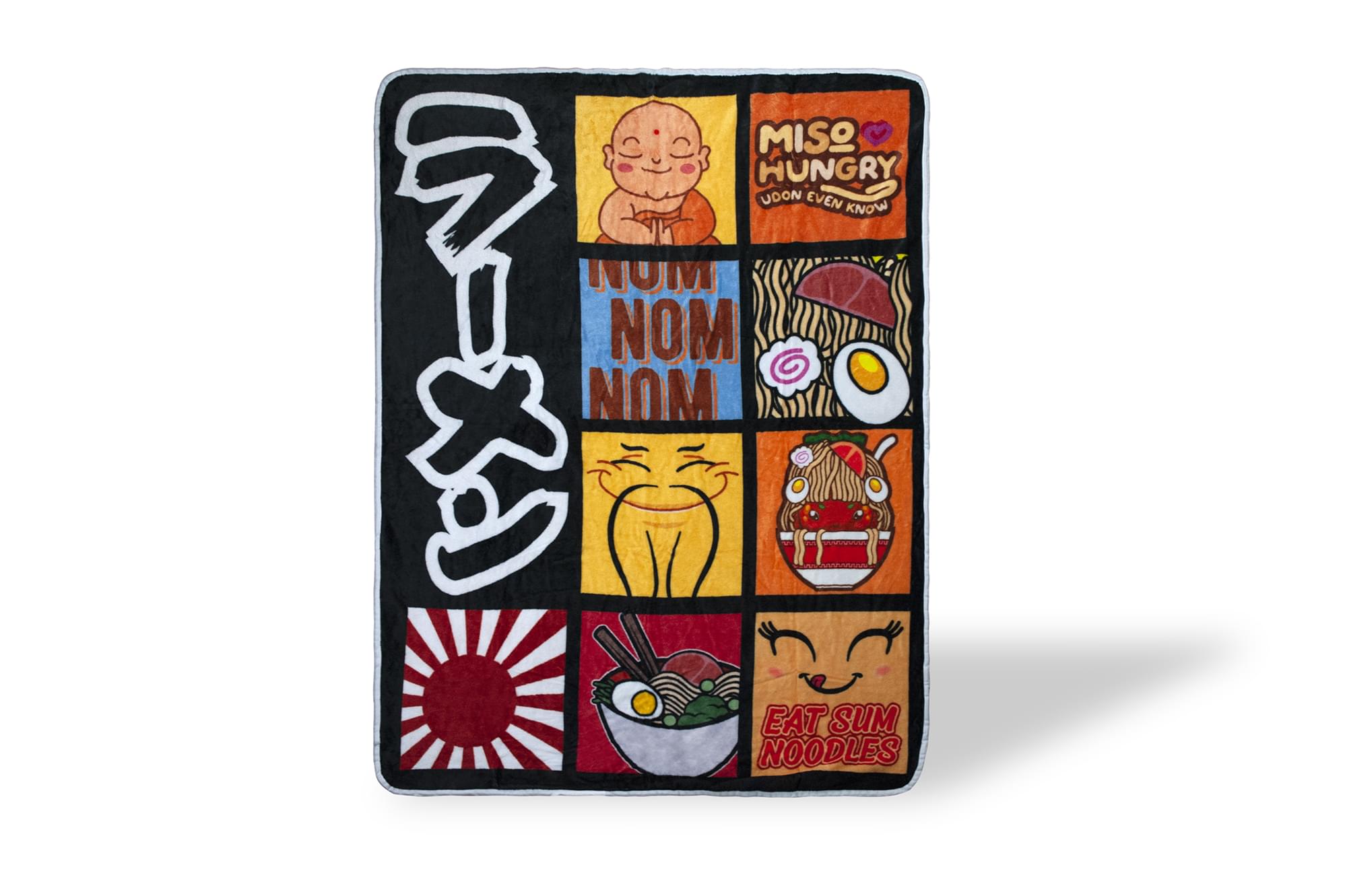 Ramen Noodle Lover Throw Blanket | 45 x 60 Inch Soft Fleece Blanket