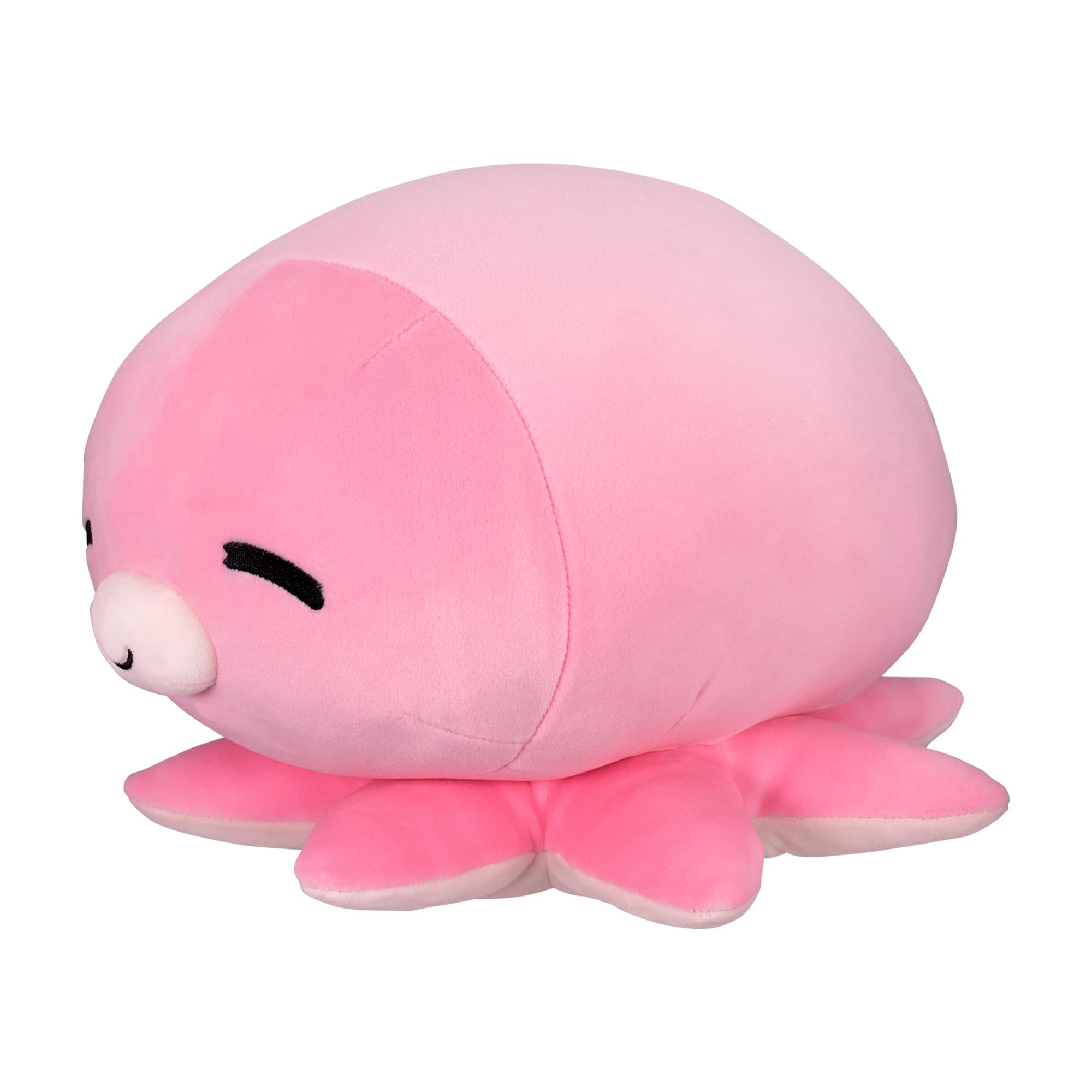 MochiOshis 12-Inch Character Plush Toy Animal Pink Octopus | Izumi Inkyoshi