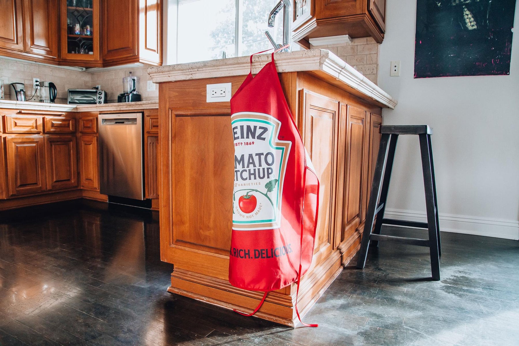 Heinz Tomato Ketchup Cooking Apron | One Size Fits Most Adults