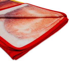 Oscar Mayer Jumbo Hot Dogs Fleece Throw Blanket | 45 x 60 Inches