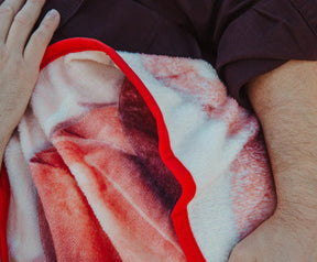 Oscar Mayer Jumbo Hot Dogs Fleece Throw Blanket | 45 x 60 Inches