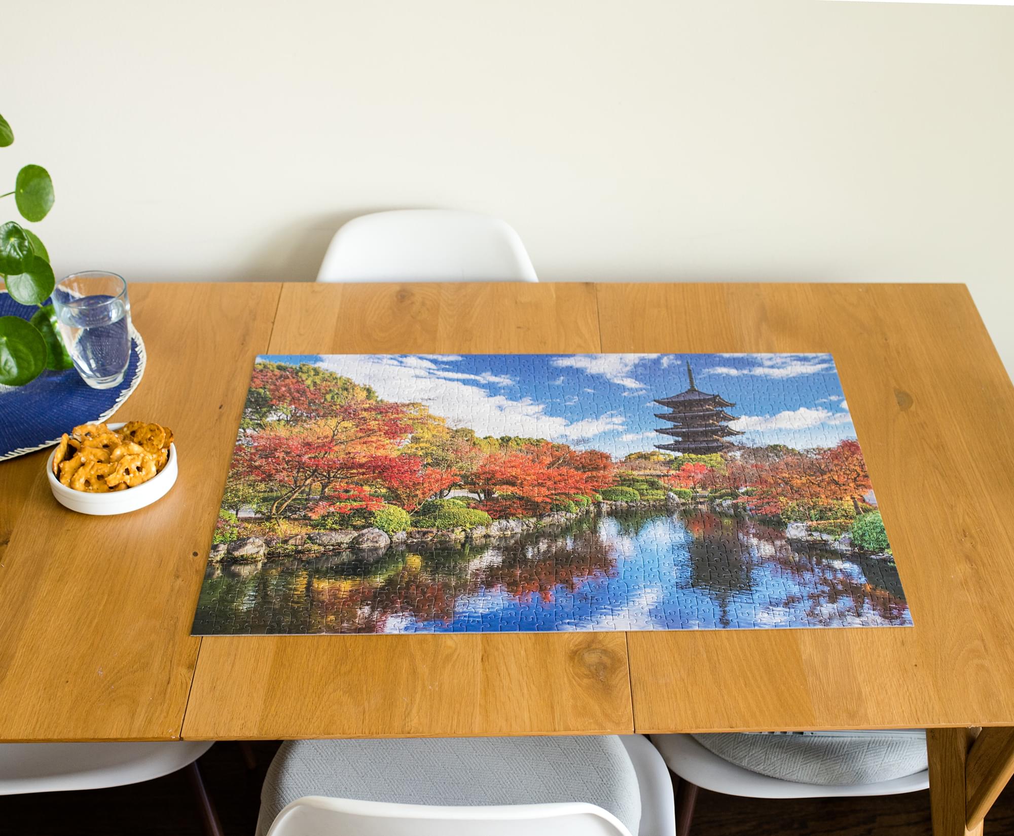 Toji Pagoda Buddhist Temple 1000 Piece Jigsaw Puzzle