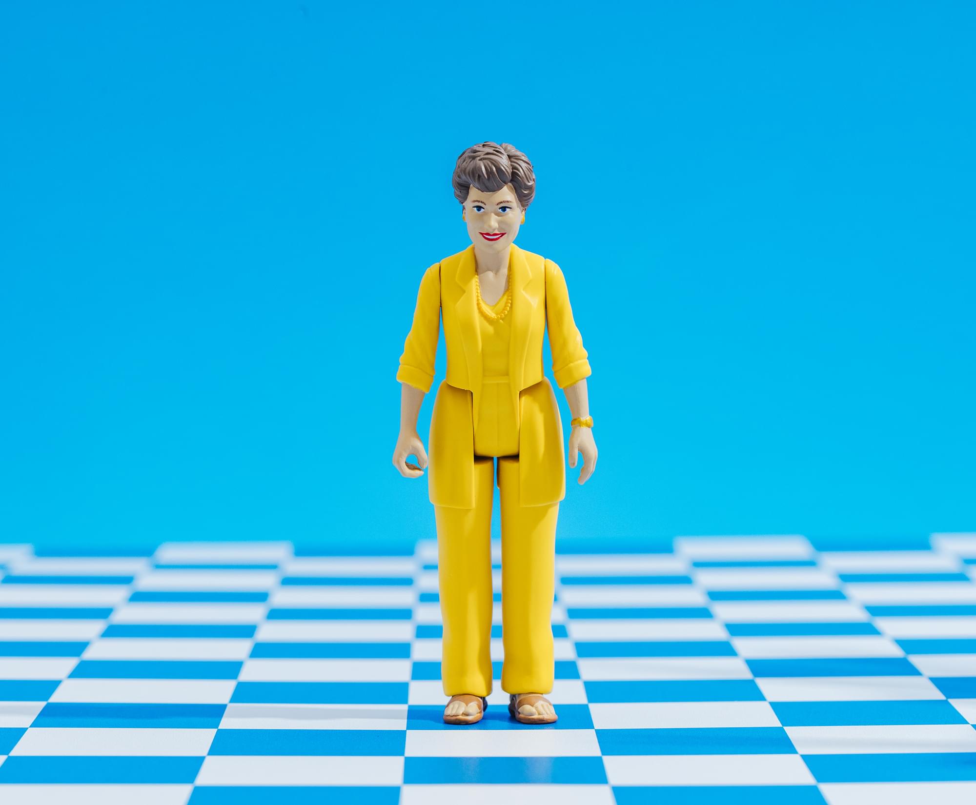 The Golden Girls Blanche Devereaux 3.75-Inch Retro Action Figure