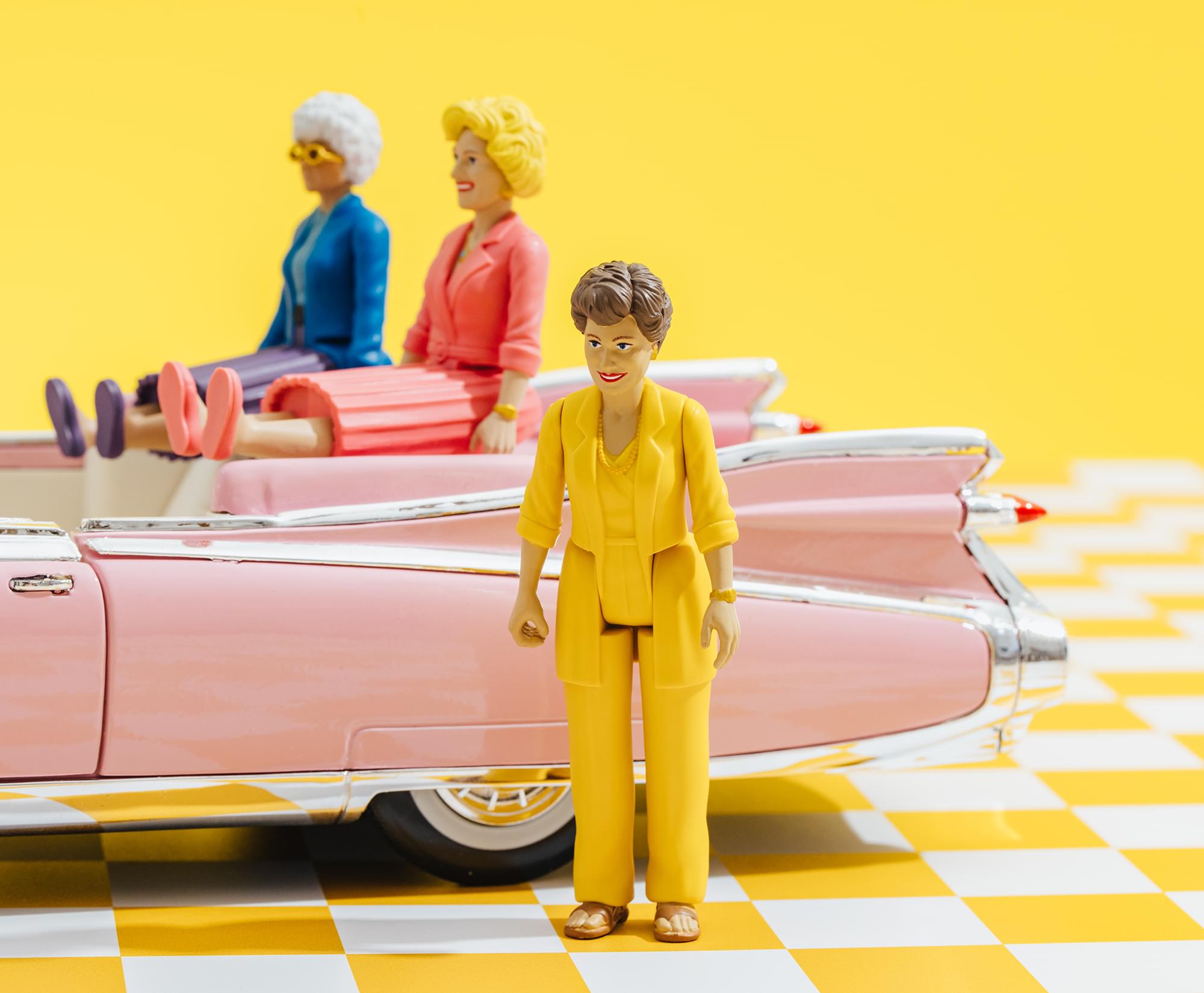 The Golden Girls Blanche Devereaux 3.75-Inch Retro Action Figure