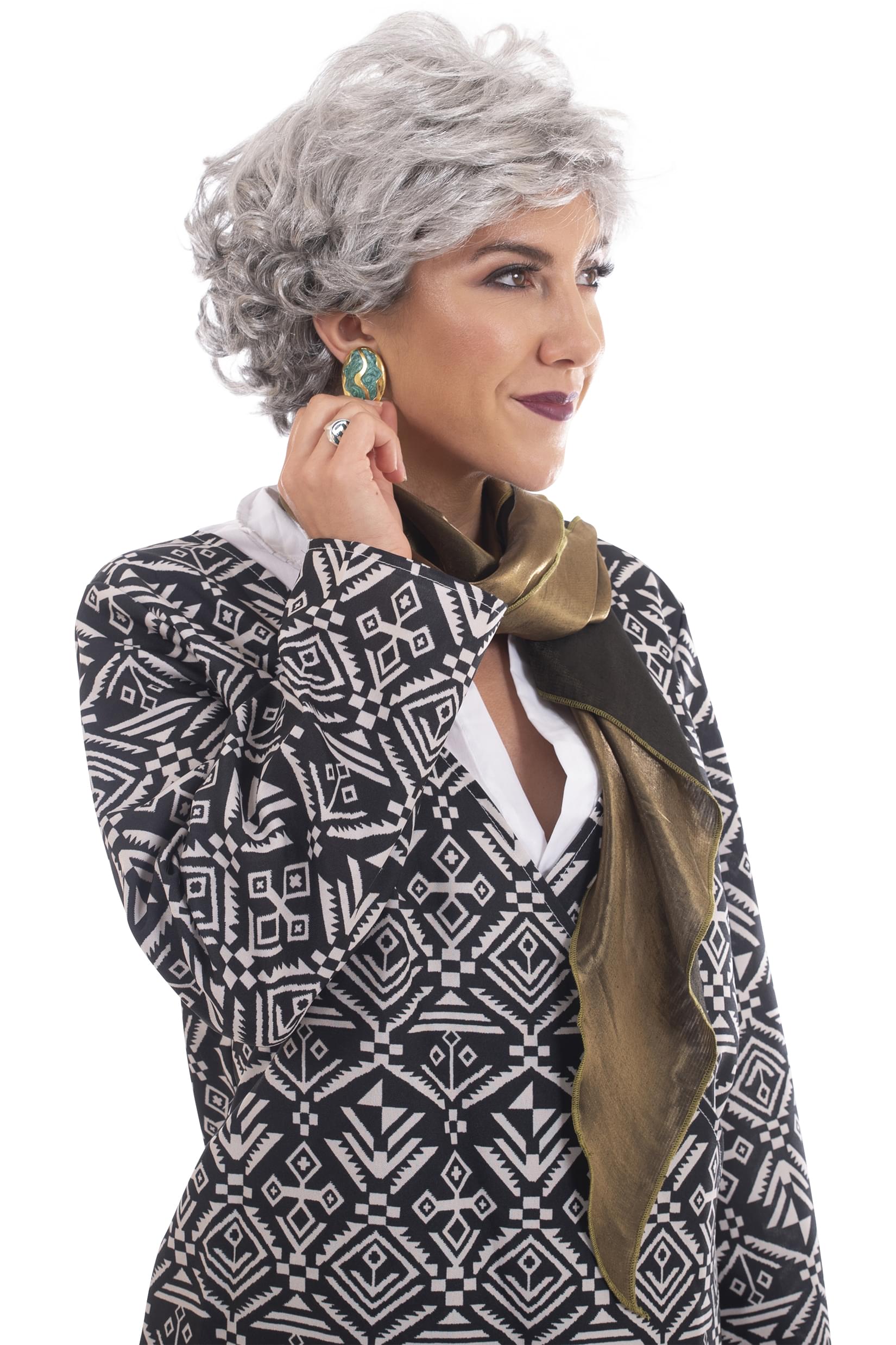 The Golden Girls Officially Licensed Dorothy Costume Cosplay Wig