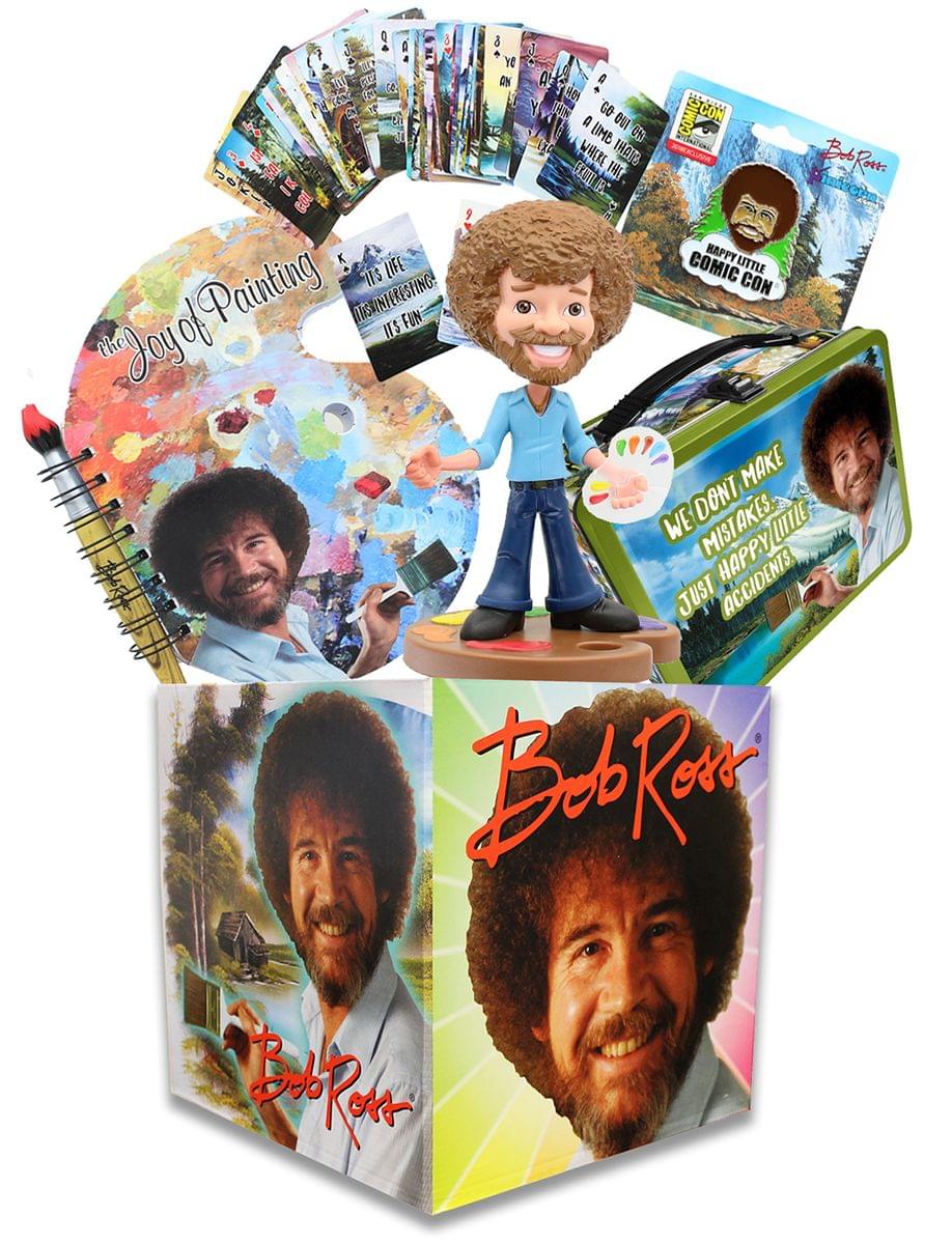 Bob Ross Collectibles | Looksee Collector's Box | Pin | Lunch Box | More