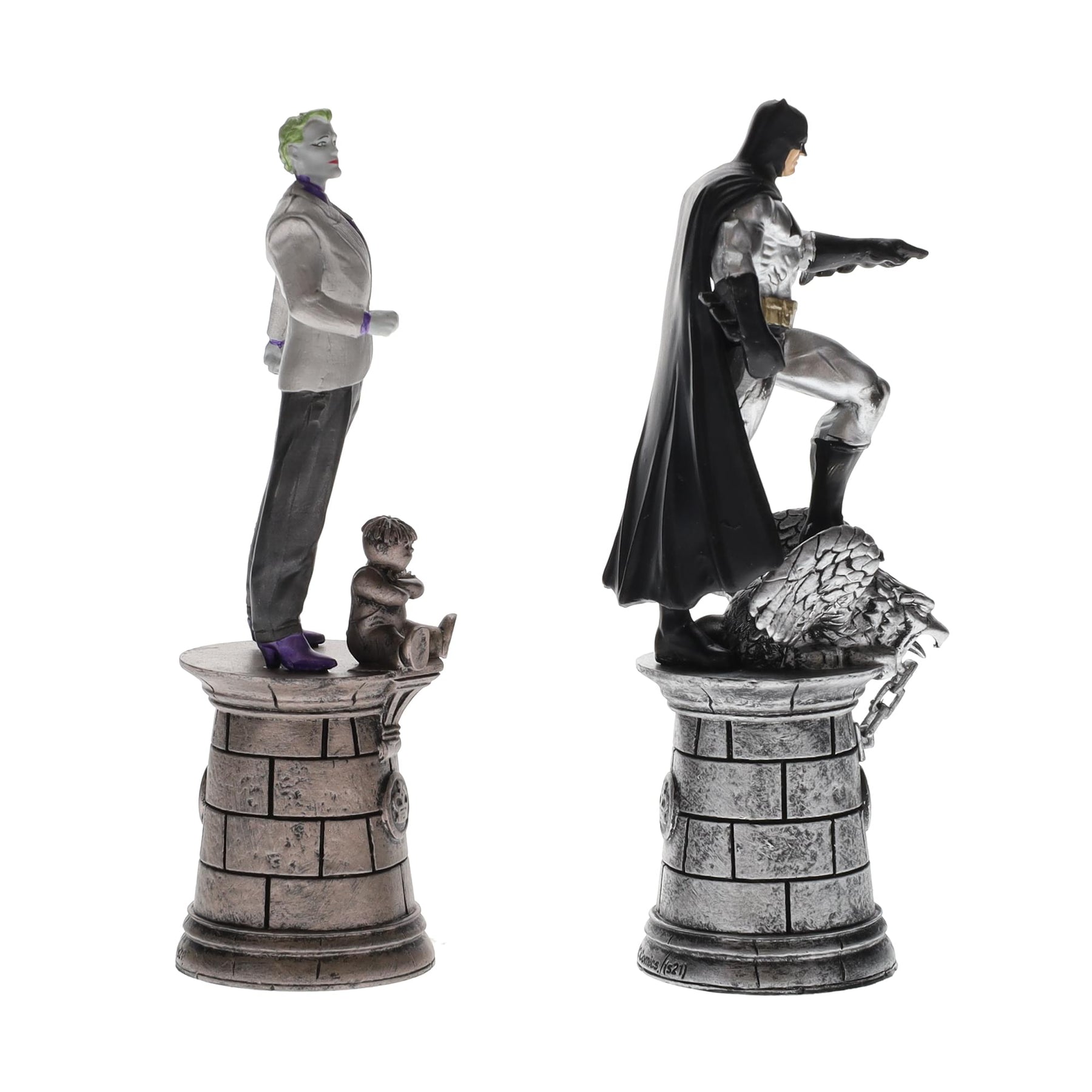 DC Chess Collection Special #1 Batman & Joker (Kings) | Chess Pieces Only