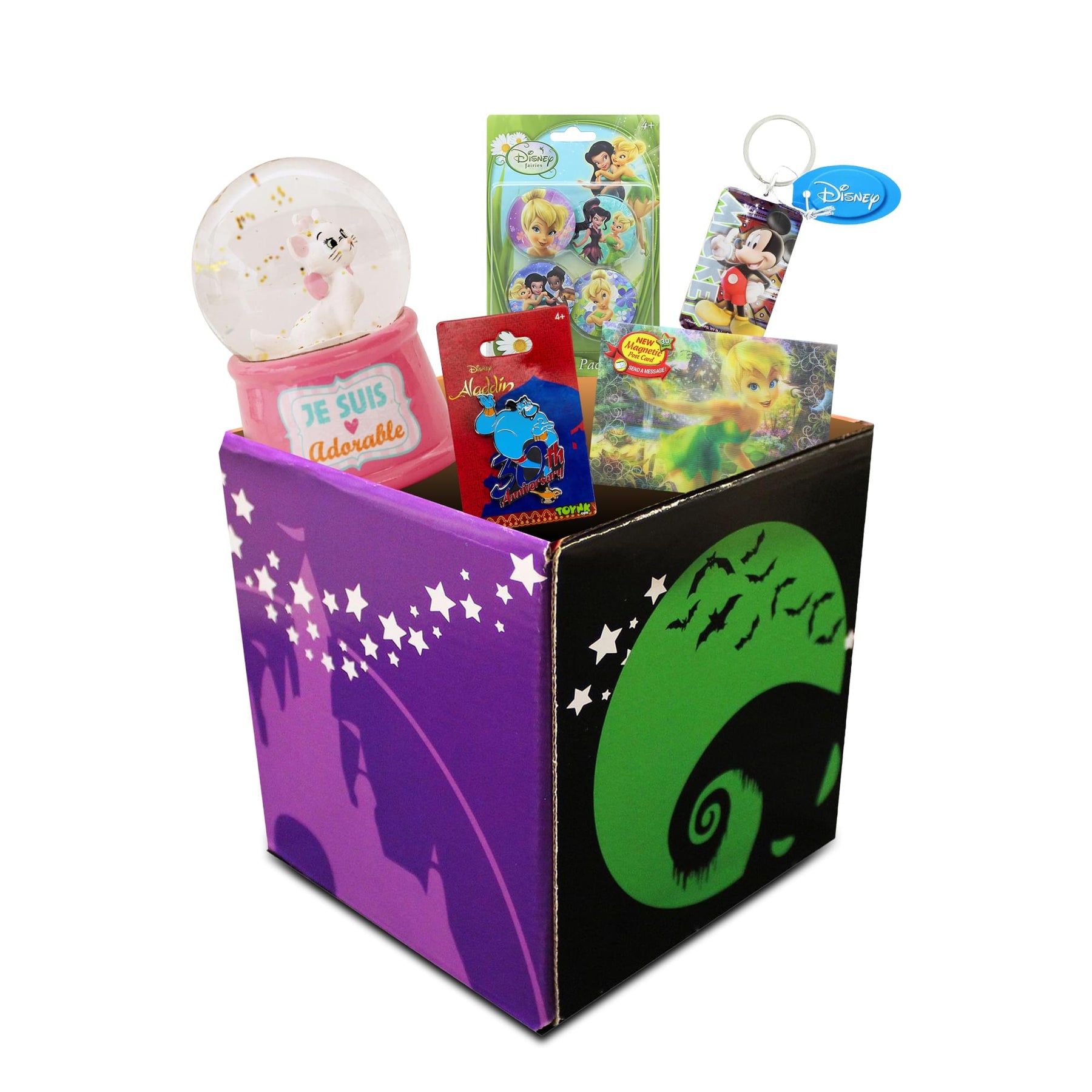 Disney World Of Disney Looksee Gift Box | Includes 5 Disney Themed Collectibles