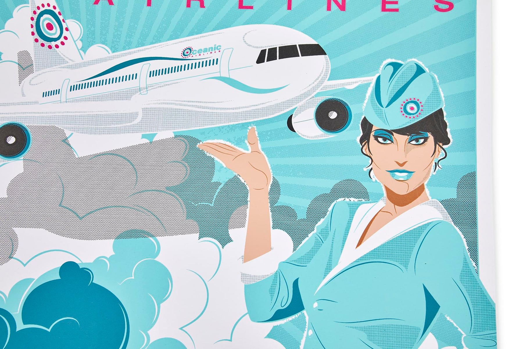 LOST Oceanic Airlines 18x24 Inch Wall Poster