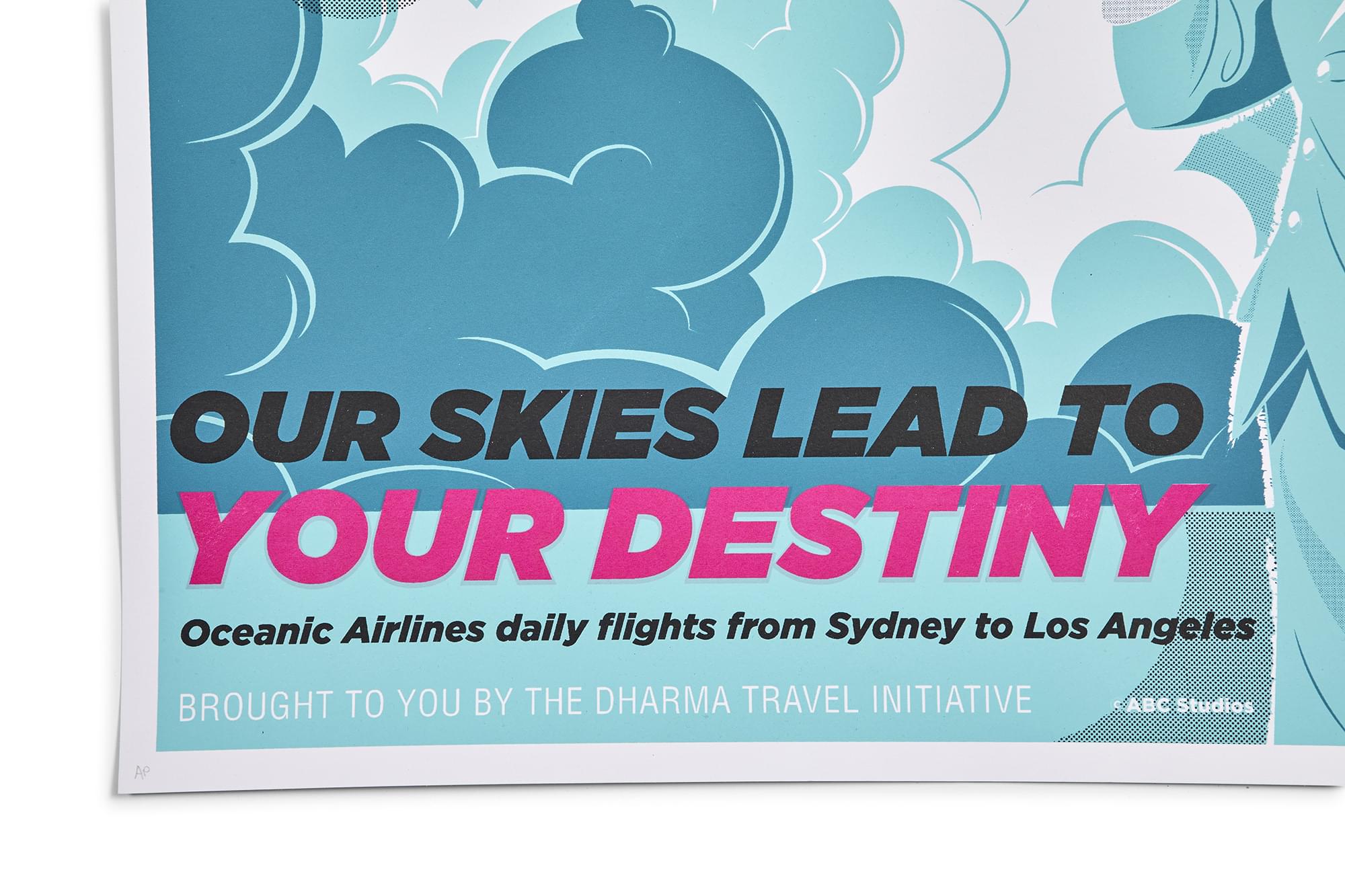 LOST Oceanic Airlines 18x24 Inch Wall Poster